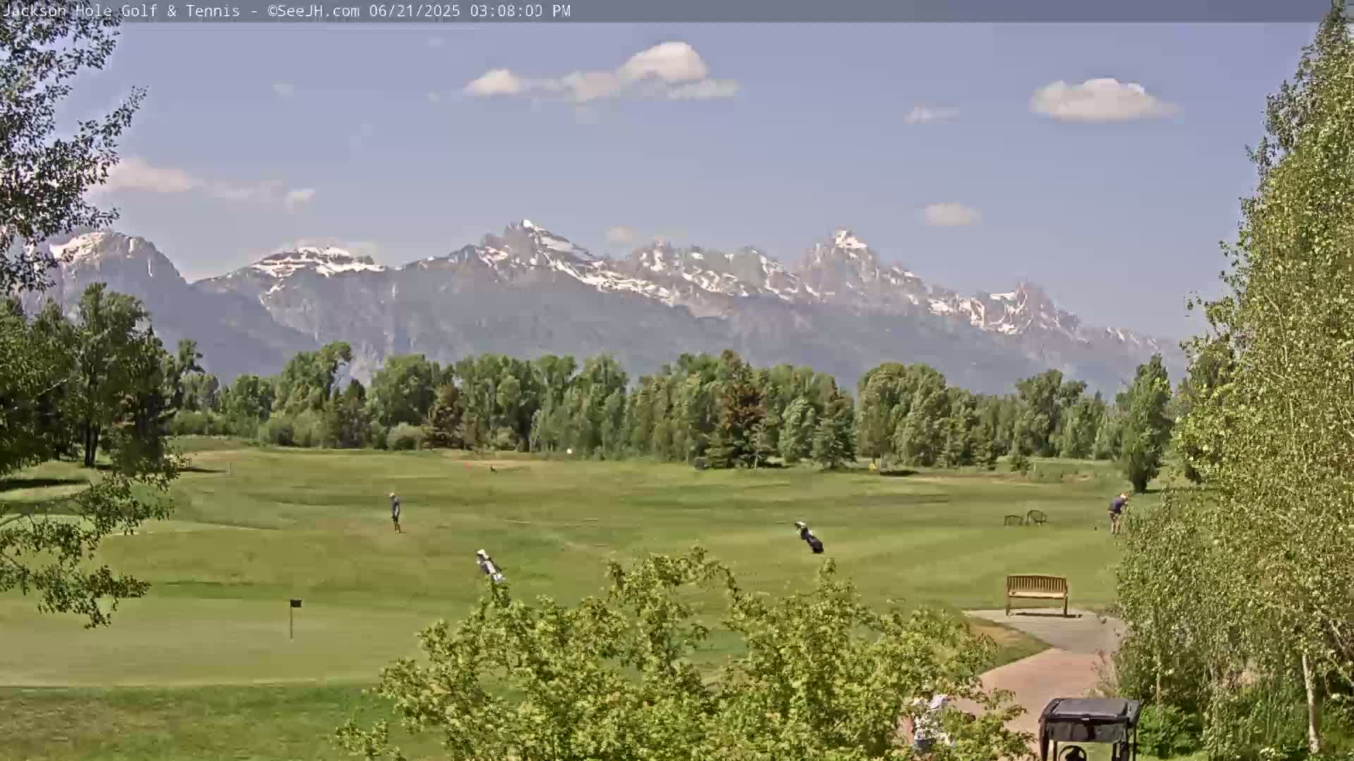Jackson Hole Golf & Tennis Club Live Cam - Jackson, Teton, Wyoming, USA