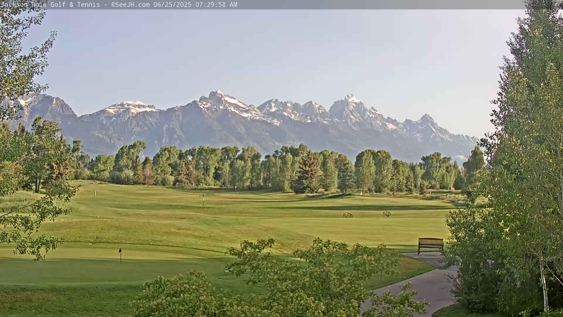 Jackson Hole Golf & Tennis Club Live Cam - Jackson, Teton, Wyoming, USA