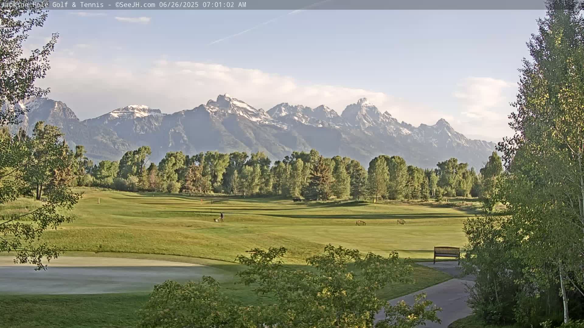 Jackson Hole Golf & Tennis Club Live Cam - Jackson, Teton, Wyoming, USA