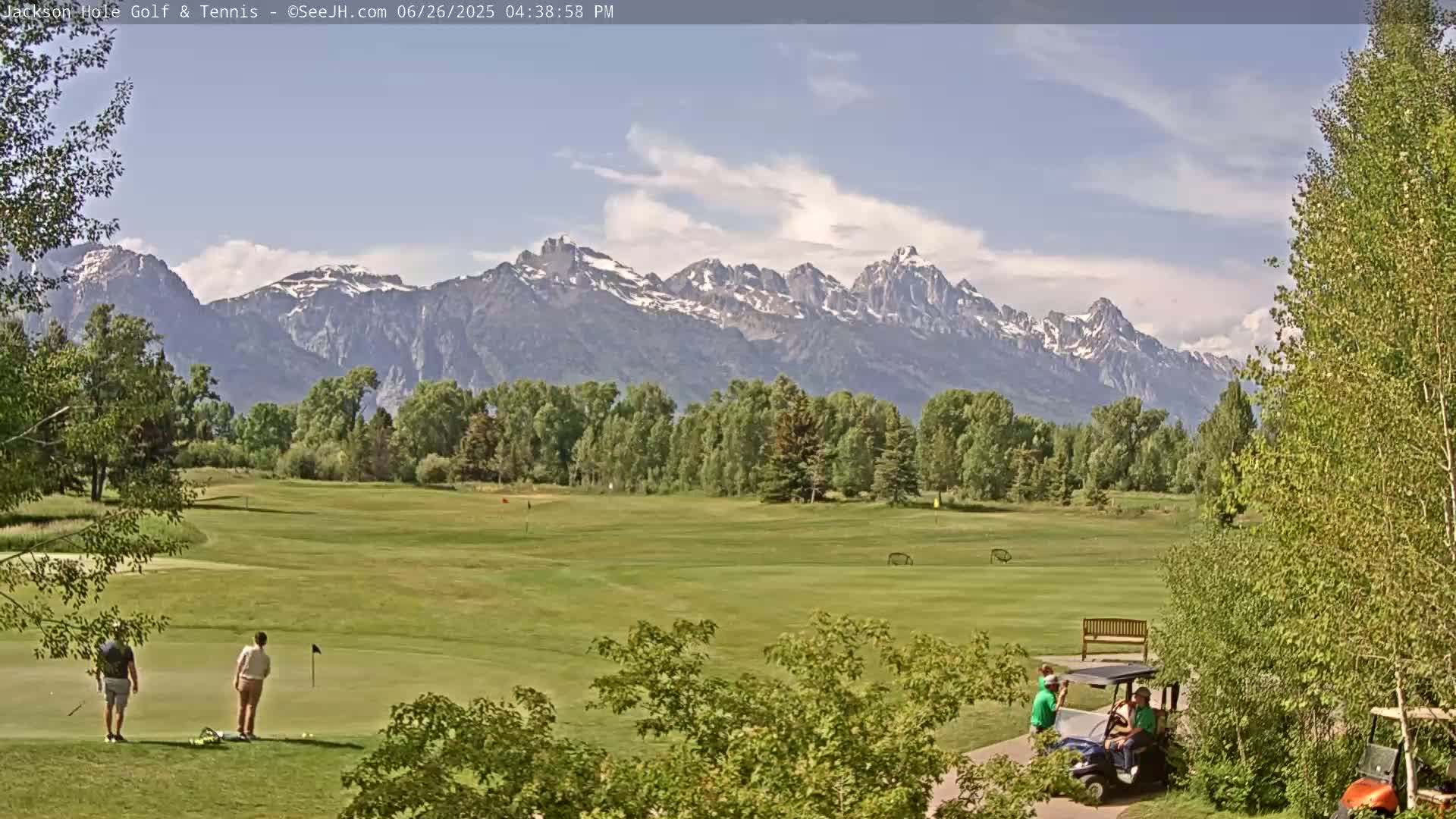 Jackson Hole Golf & Tennis Club Live Cam - Jackson, Teton, Wyoming, USA
