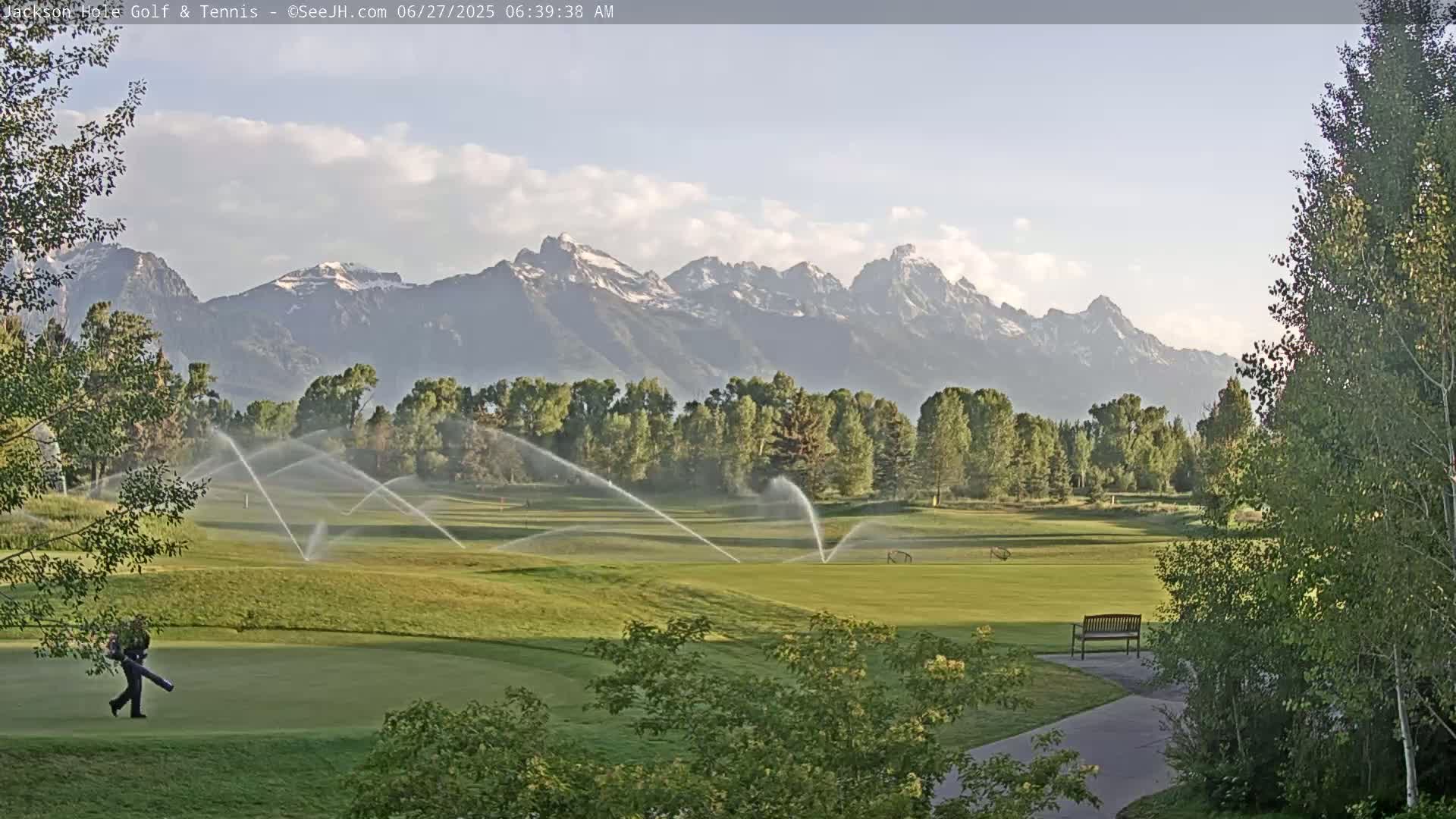 Jackson Hole Golf & Tennis Club Live Cam - Jackson, Teton, Wyoming, USA