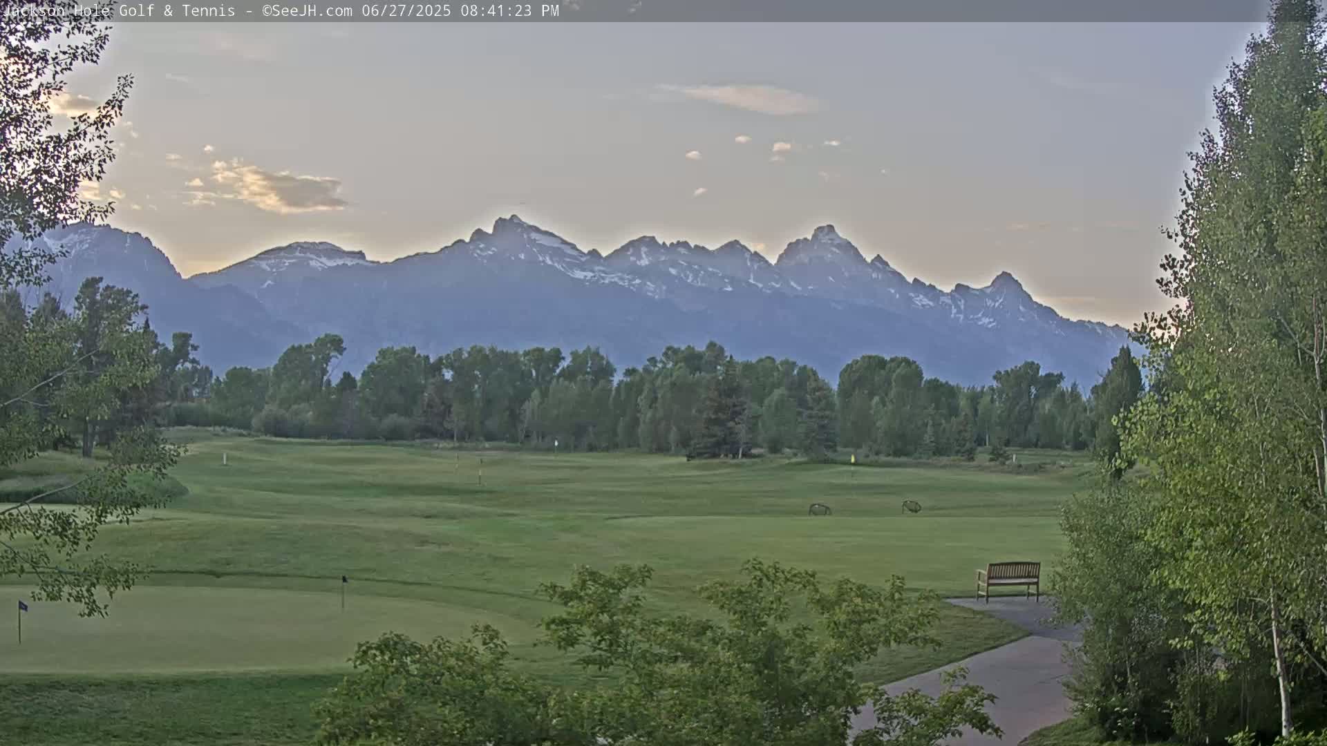 Jackson Hole Golf & Tennis Club Live Cam - Jackson, Teton, Wyoming, USA