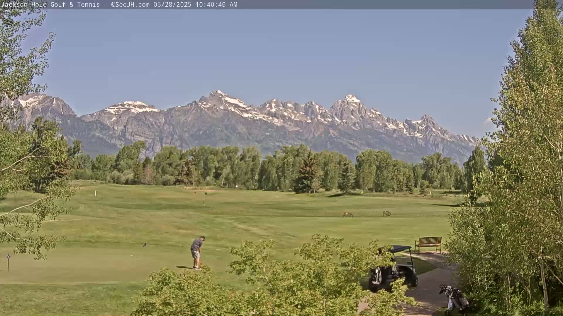 Jackson Hole Golf & Tennis Club Live Cam - Jackson, Teton, Wyoming, USA