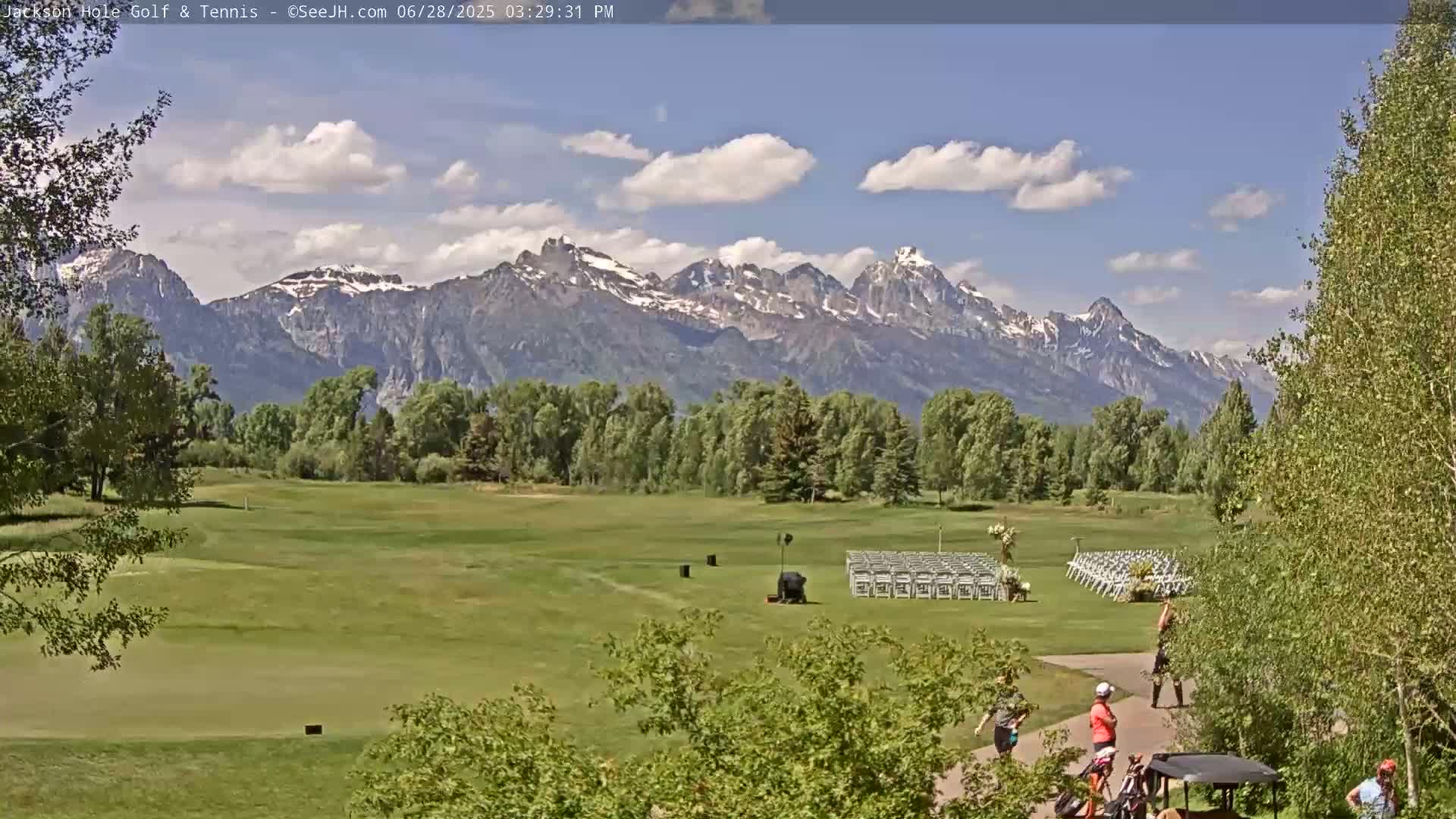 Jackson Hole Golf & Tennis Club Live Cam - Jackson, Teton, Wyoming, USA