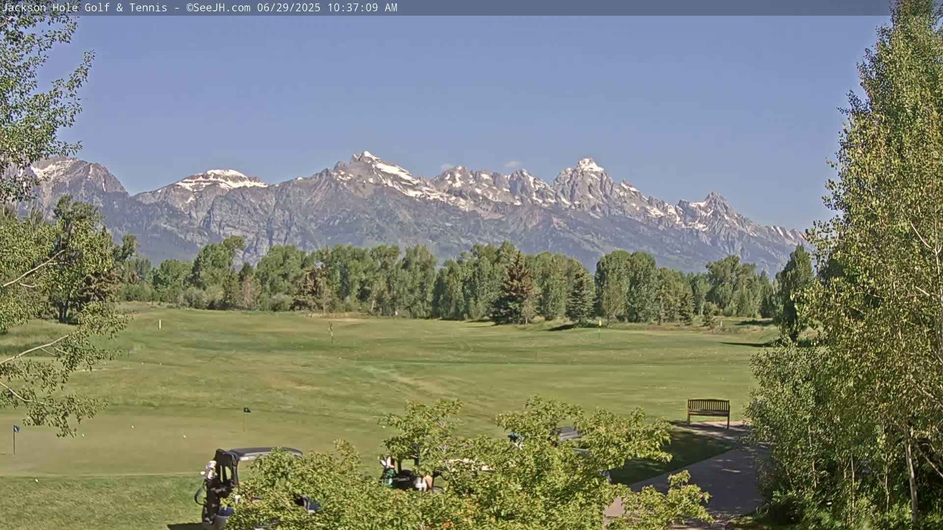 Jackson Hole Golf & Tennis Club Live Cam - Jackson, Teton, Wyoming, USA