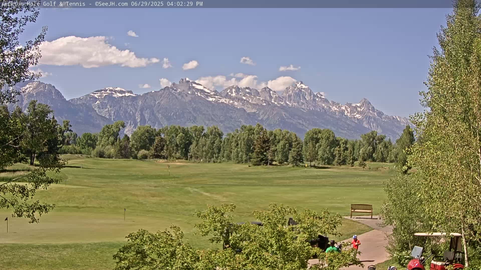 Jackson Hole Golf & Tennis Club Live Cam - Jackson, Teton, Wyoming, USA