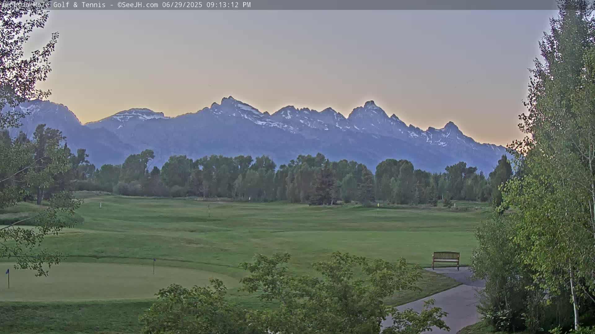 Jackson Hole Golf & Tennis Club Live Cam - Jackson, Teton, Wyoming, USA