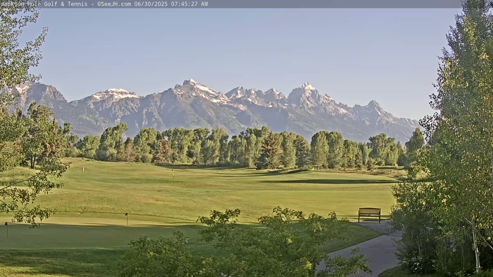 Jackson Hole Golf & Tennis Club Live Cam - Jackson, Teton, Wyoming, USA