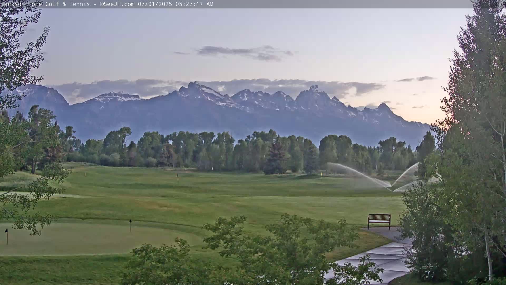 Jackson Hole Golf & Tennis Club Live Cam - Jackson, Teton, Wyoming, USA