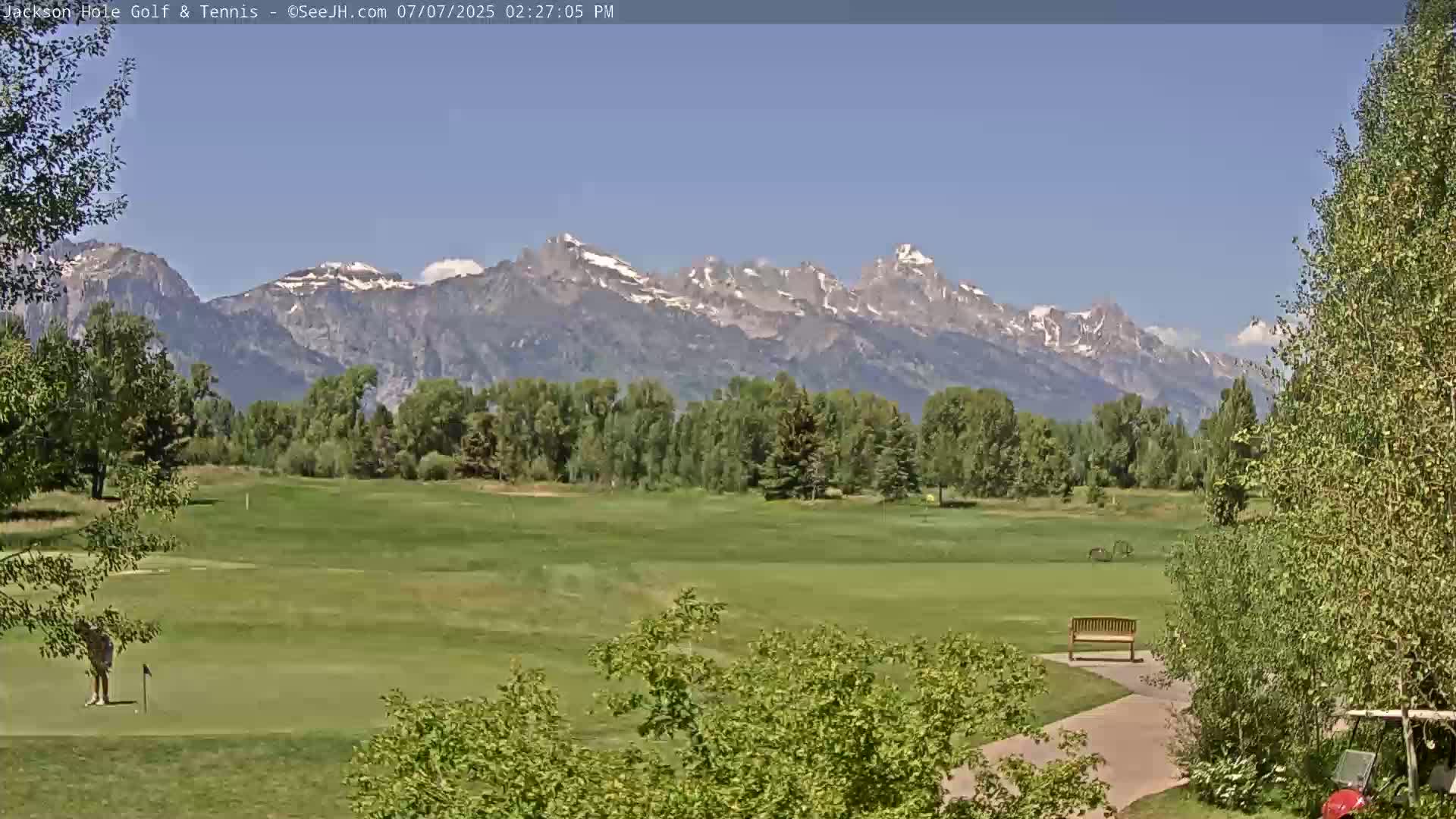 Jackson Hole Golf & Tennis Club Live Cam - Jackson, Teton, Wyoming, USA