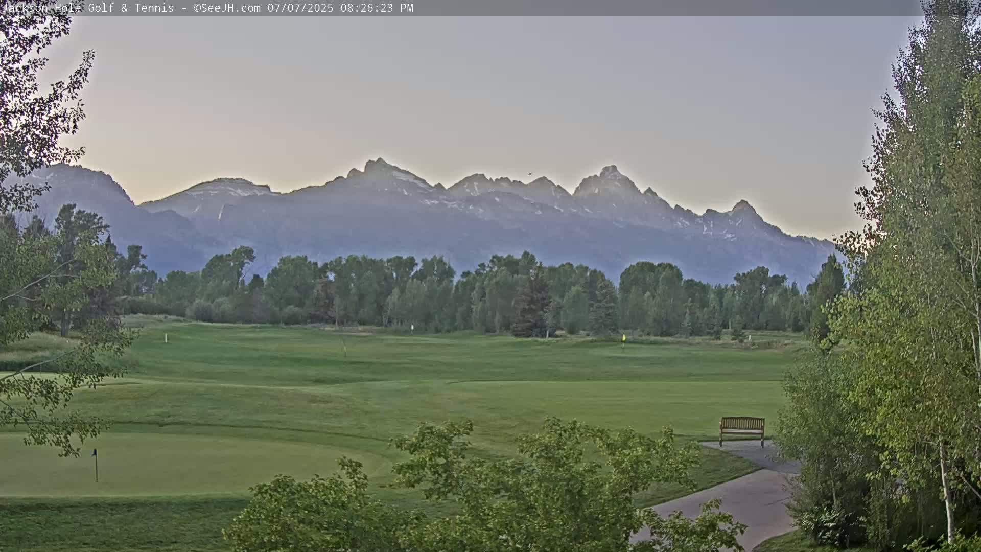 Jackson Hole Golf & Tennis Club Live Cam - Jackson, Teton, Wyoming, USA