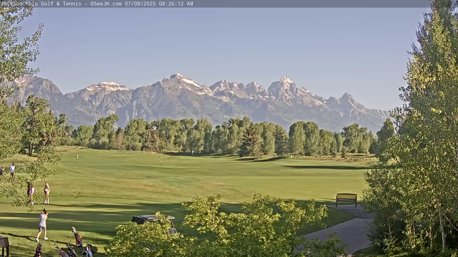 Jackson Hole Golf & Tennis Club Live Cam - Jackson, Teton, Wyoming, USA