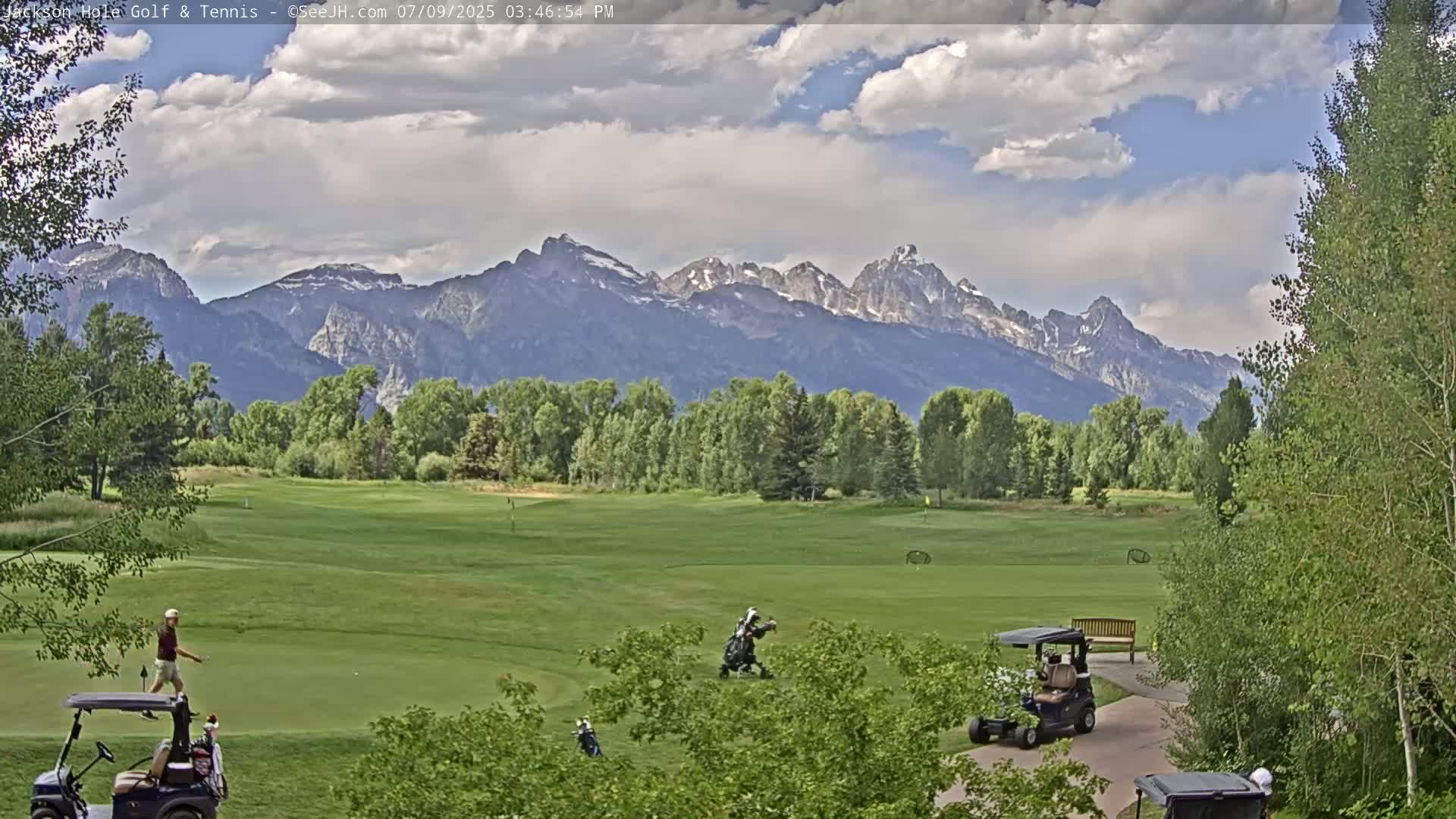 Jackson Hole Golf & Tennis Club Live Cam - Jackson, Teton, Wyoming, USA