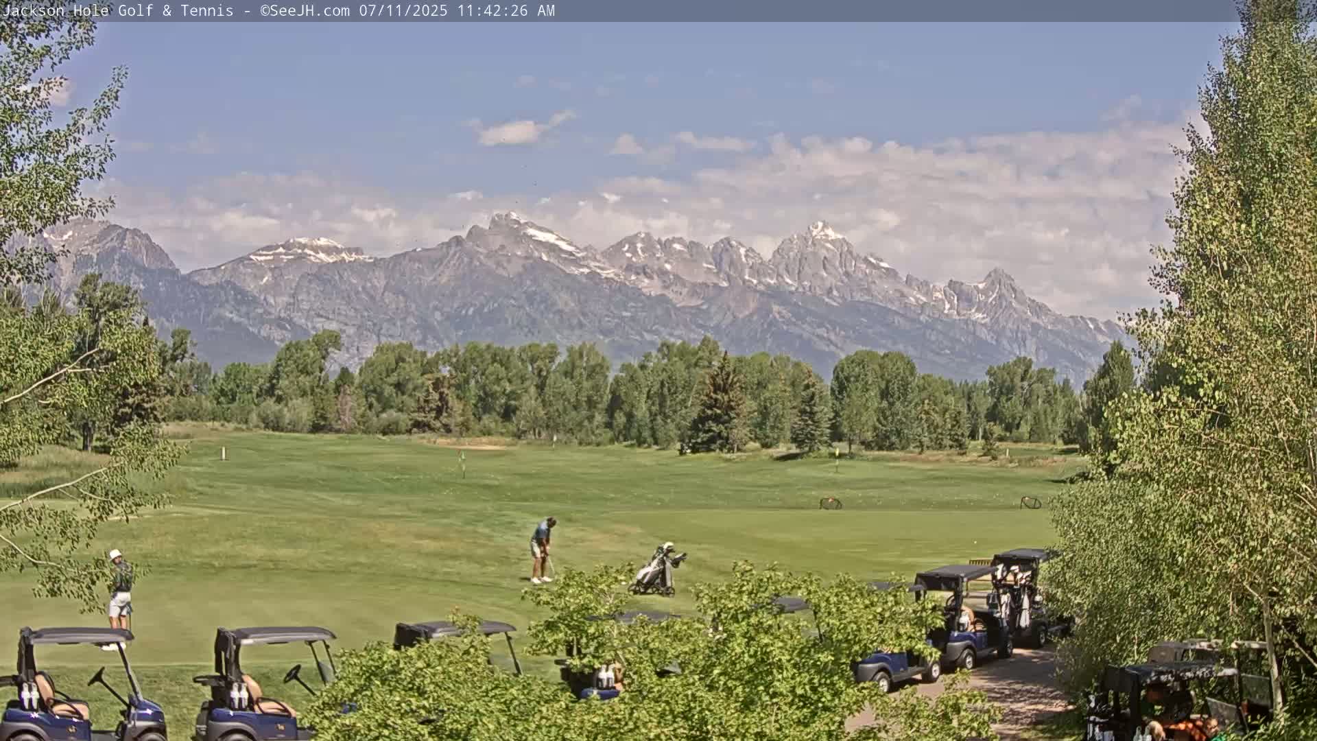 Jackson Hole Golf & Tennis Club Live Cam - Jackson, Teton, Wyoming, USA