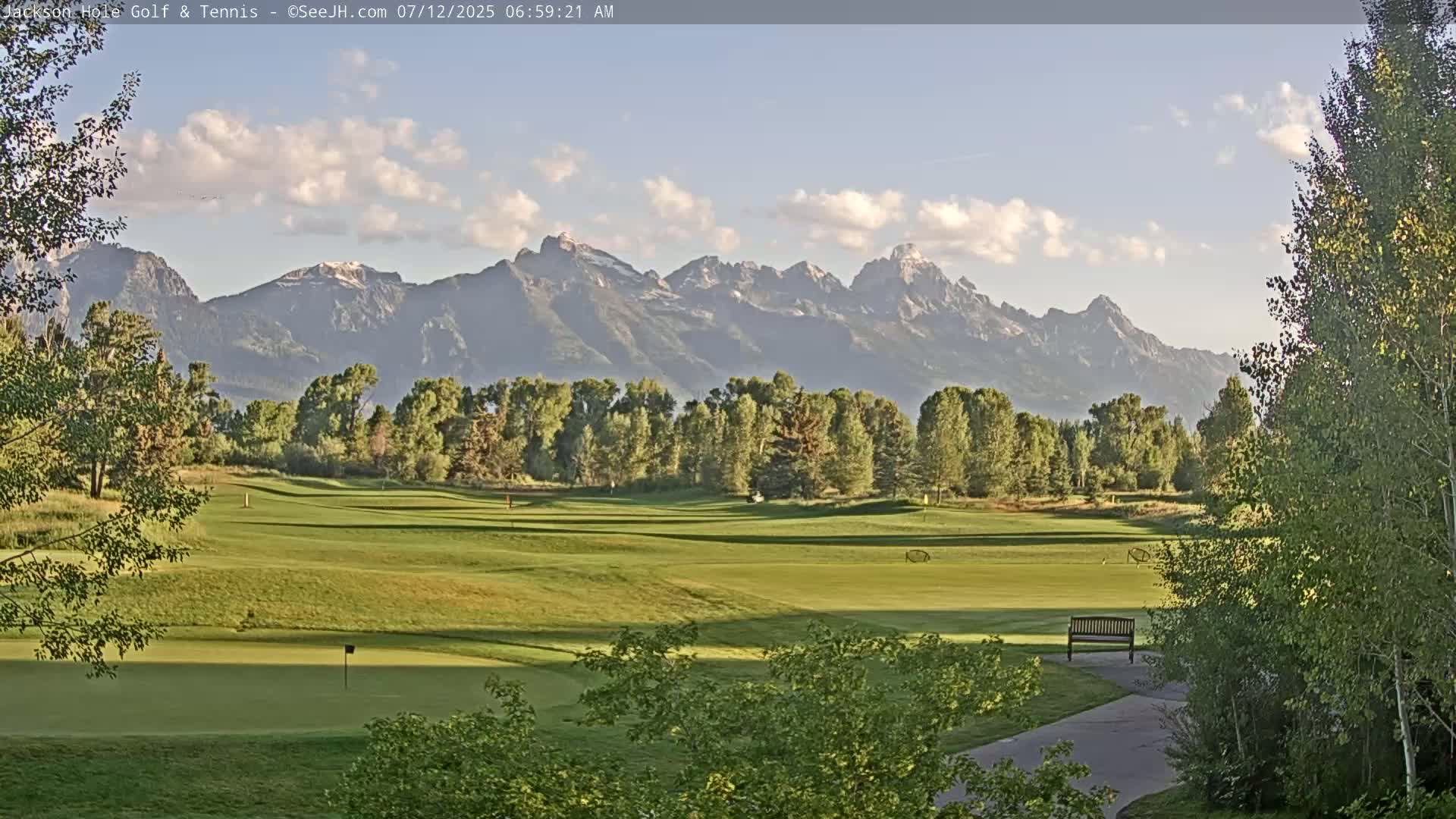 Jackson Hole Golf & Tennis Club Live Cam - Jackson, Teton, Wyoming, USA