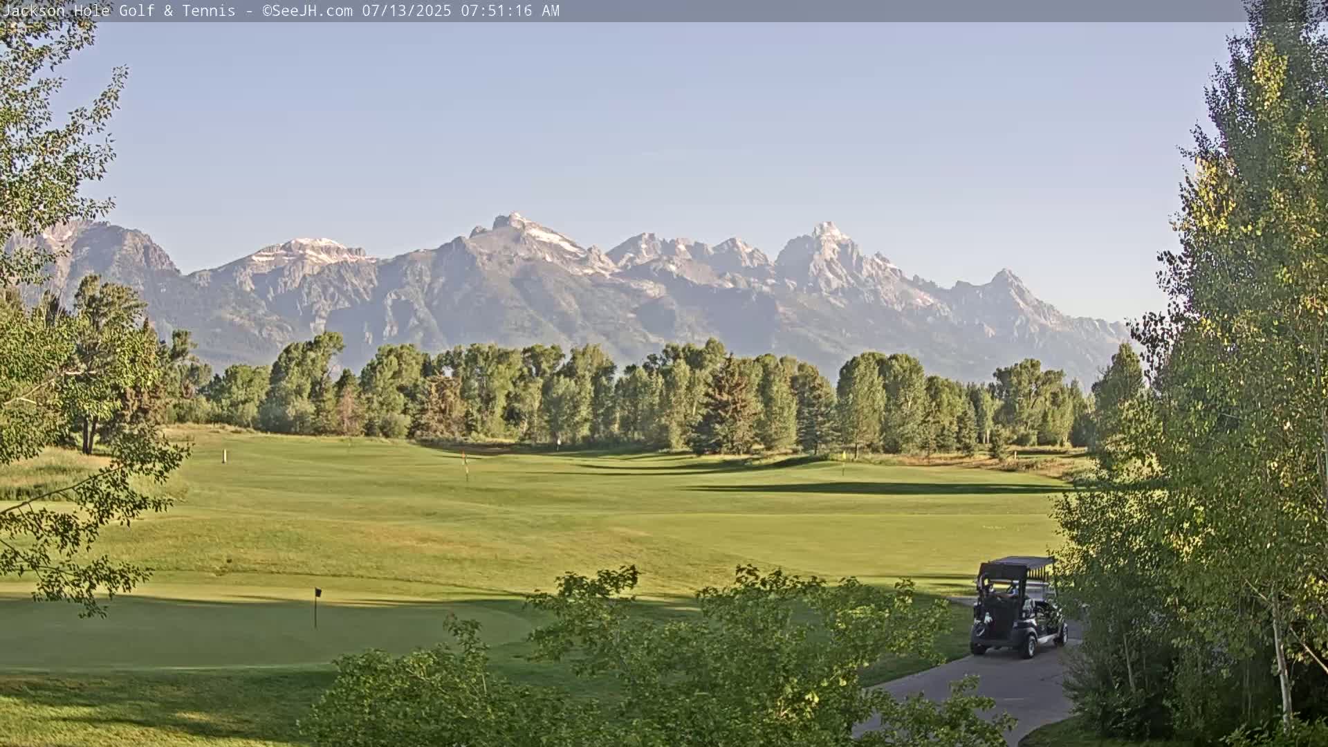 Jackson Hole Golf & Tennis Club Live Cam - Jackson, Teton, Wyoming, USA