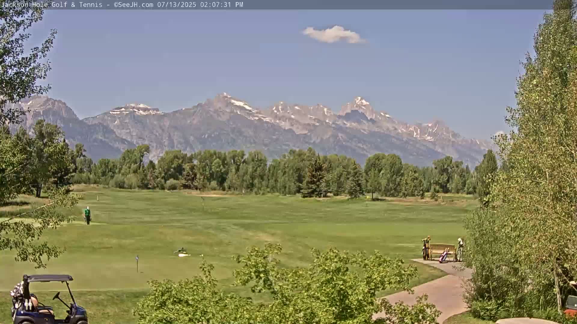 Jackson Hole Golf & Tennis Club Live Cam - Jackson, Teton, Wyoming, USA