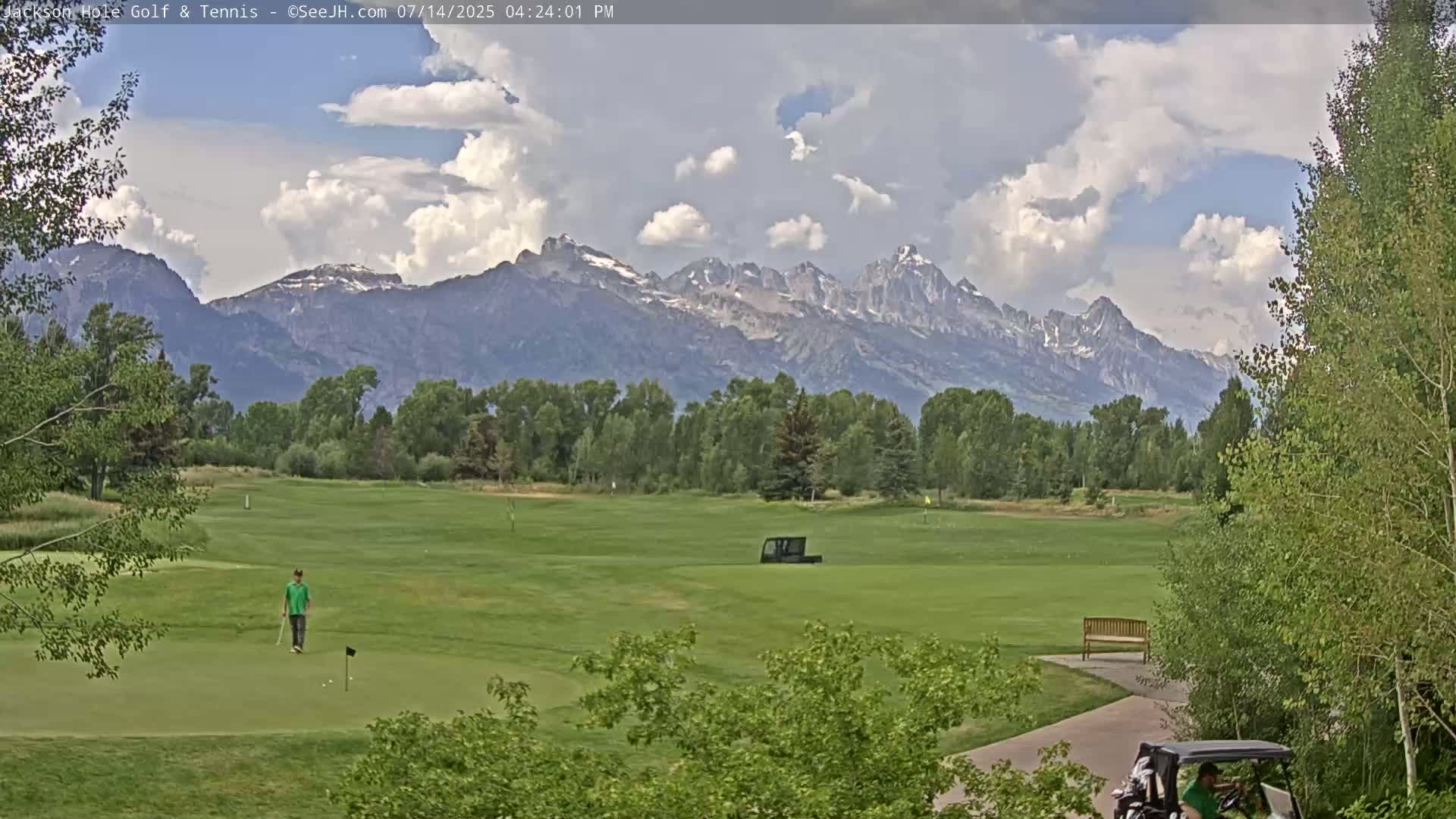 Jackson Hole Golf & Tennis Club Live Cam - Jackson, Teton, Wyoming, USA