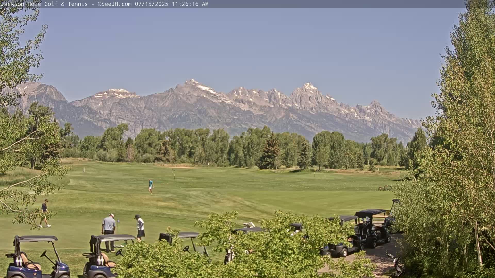 Jackson Hole Golf & Tennis Club Live Cam - Jackson, Teton, Wyoming, USA