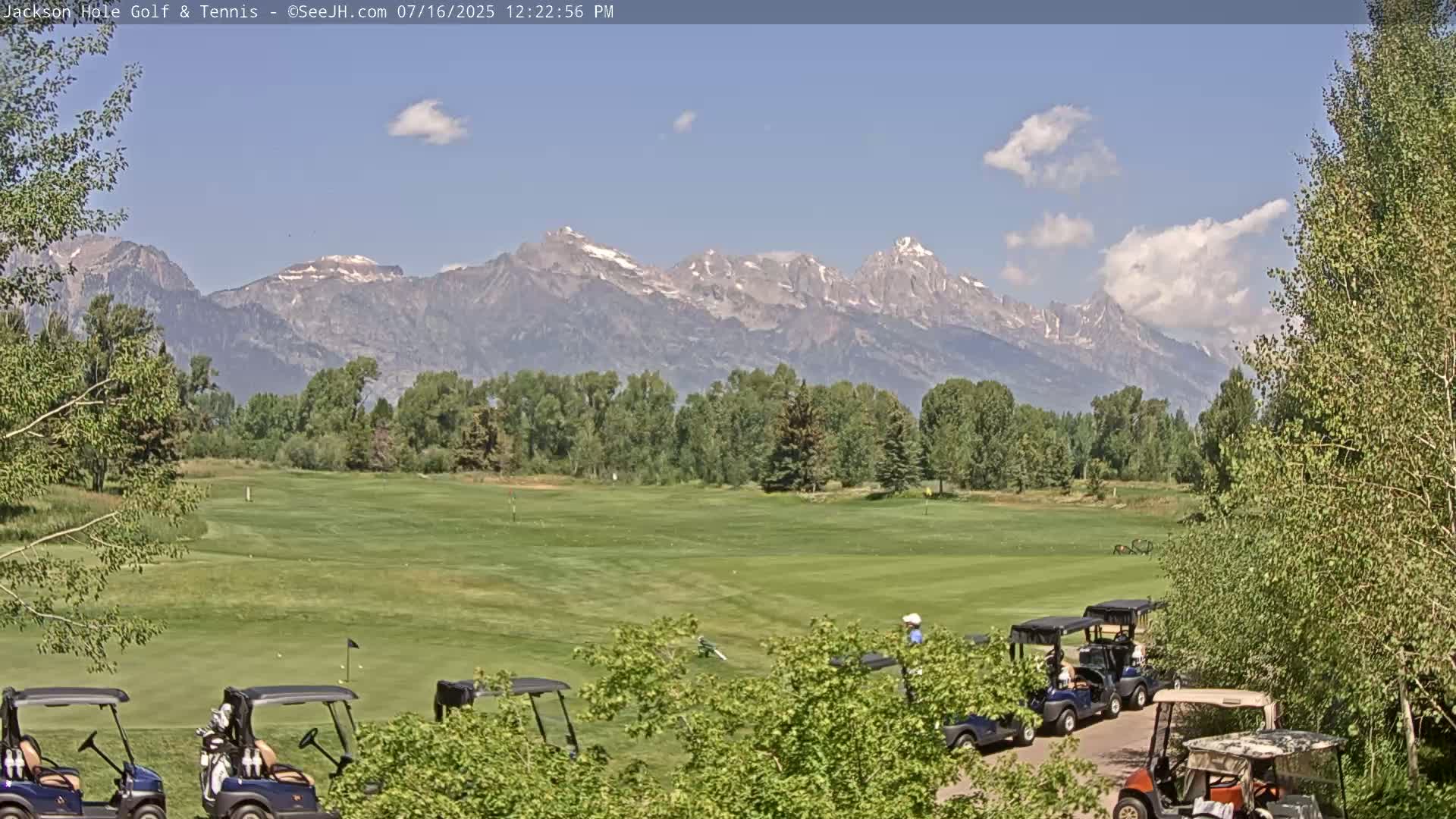 Jackson Hole Golf & Tennis Club Live Cam - Jackson, Teton, Wyoming, USA