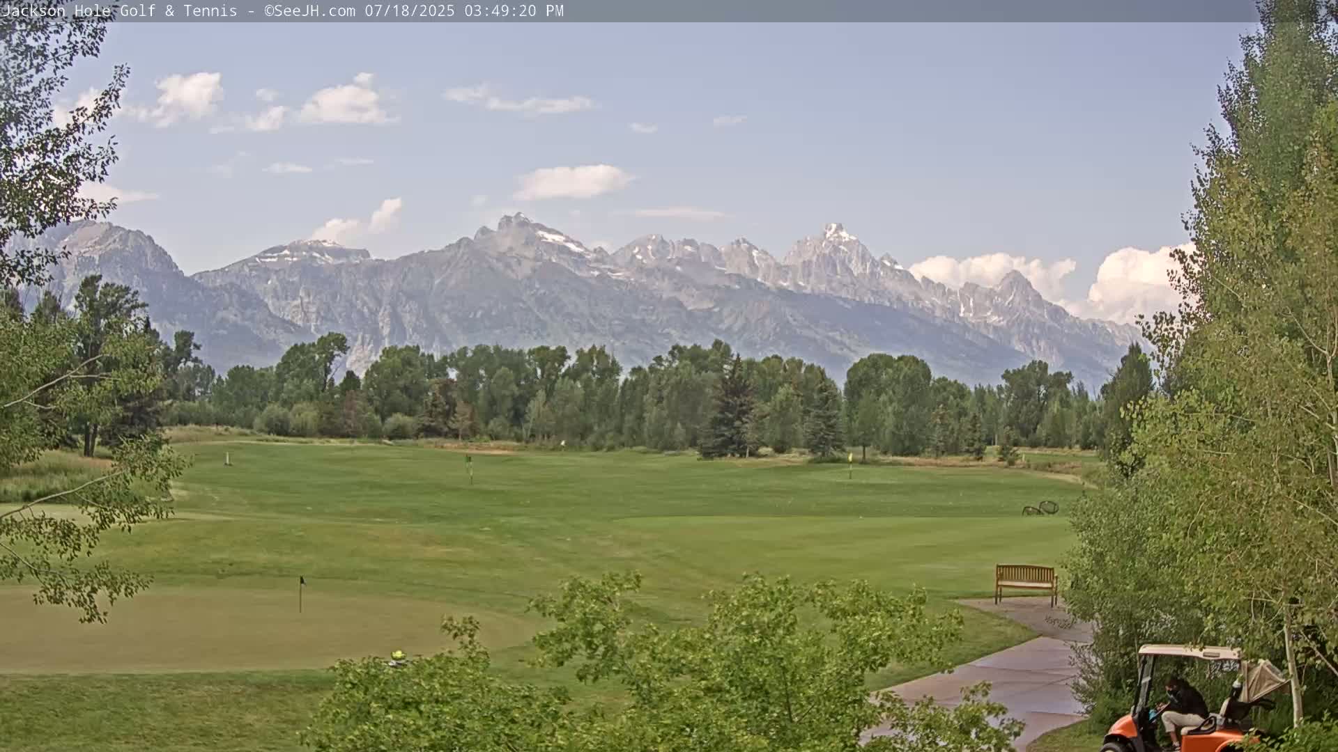 Jackson Hole Golf & Tennis Club Live Cam - Jackson, Teton, Wyoming, USA