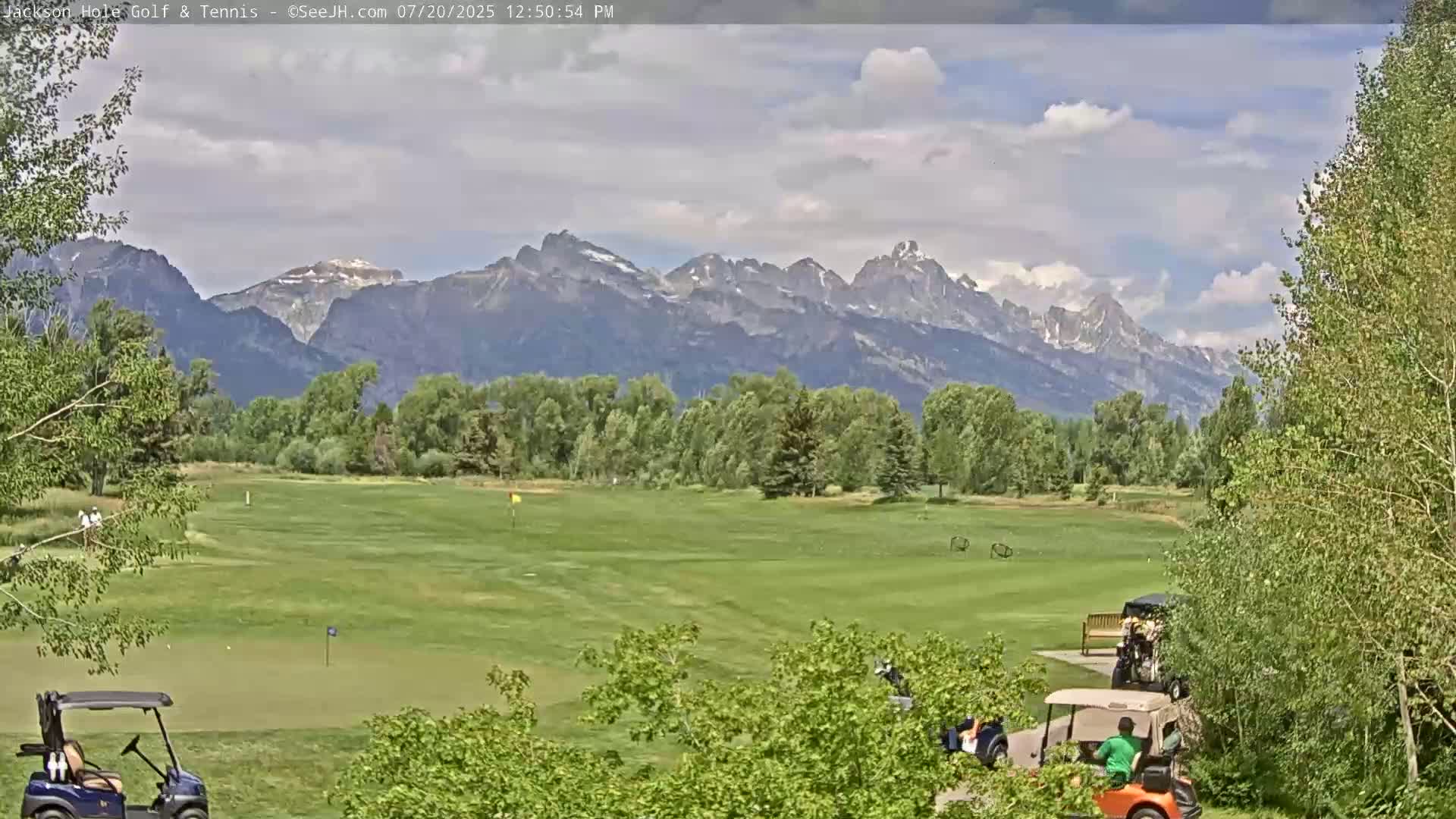 Jackson Hole Golf & Tennis Club Live Cam - Jackson, Teton, Wyoming, USA