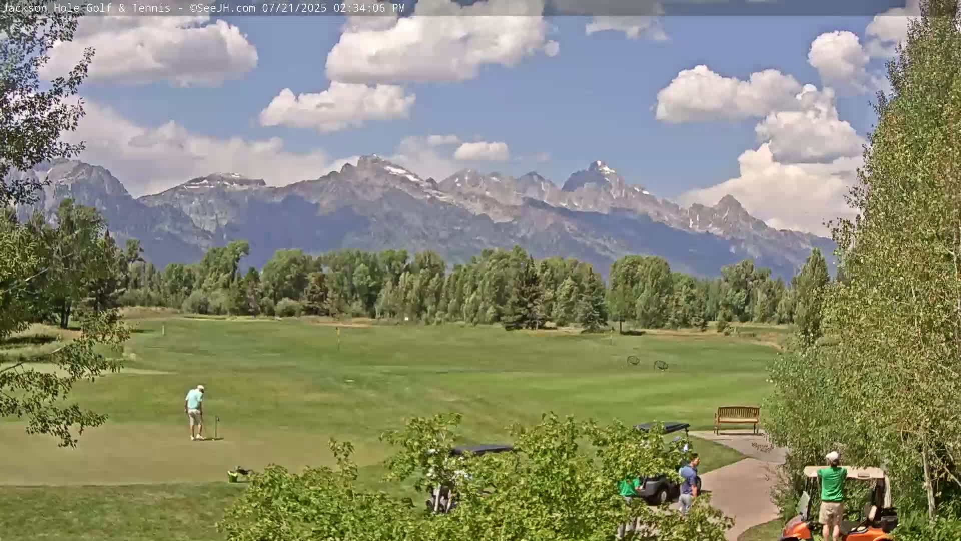 Jackson Hole Golf & Tennis Club Live Cam - Jackson, Teton, Wyoming, USA