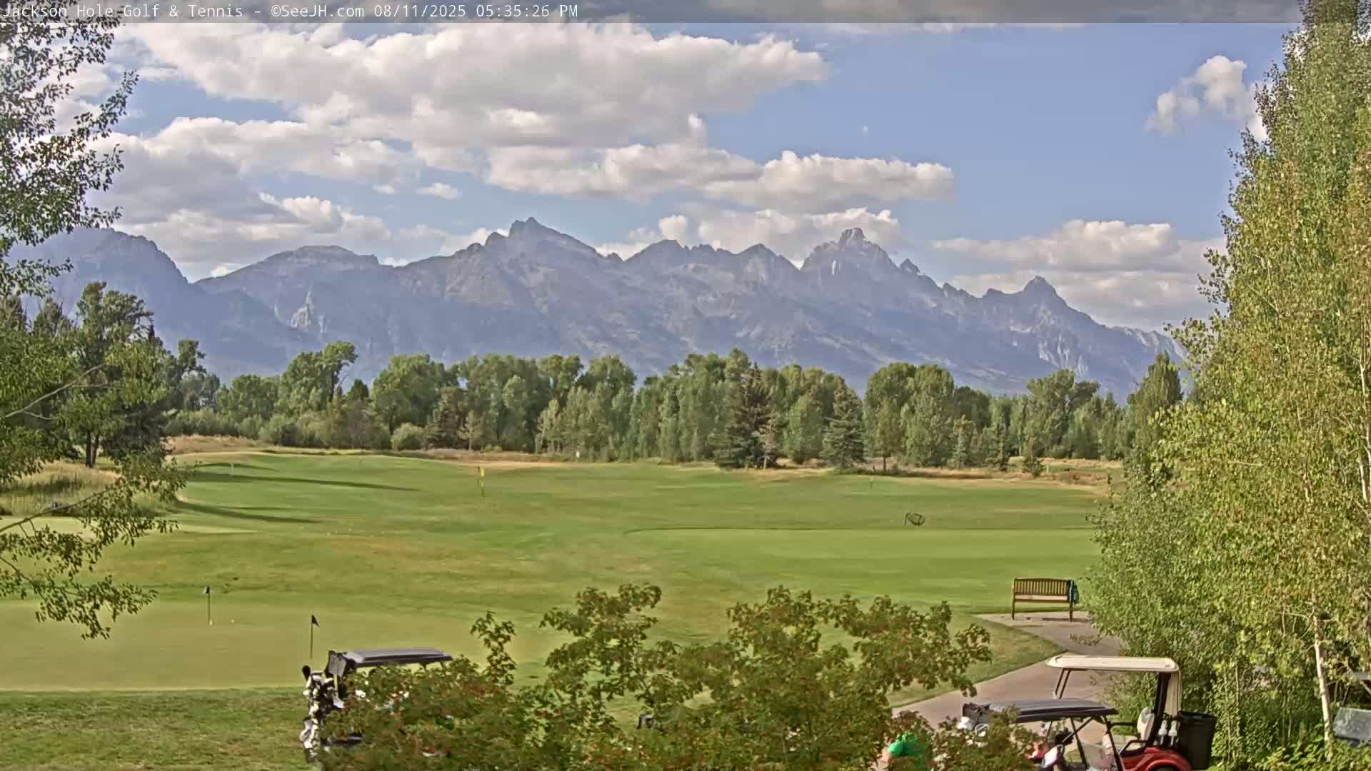 Jackson Hole Golf & Tennis Club Live Cam - Jackson, Teton, Wyoming, USA