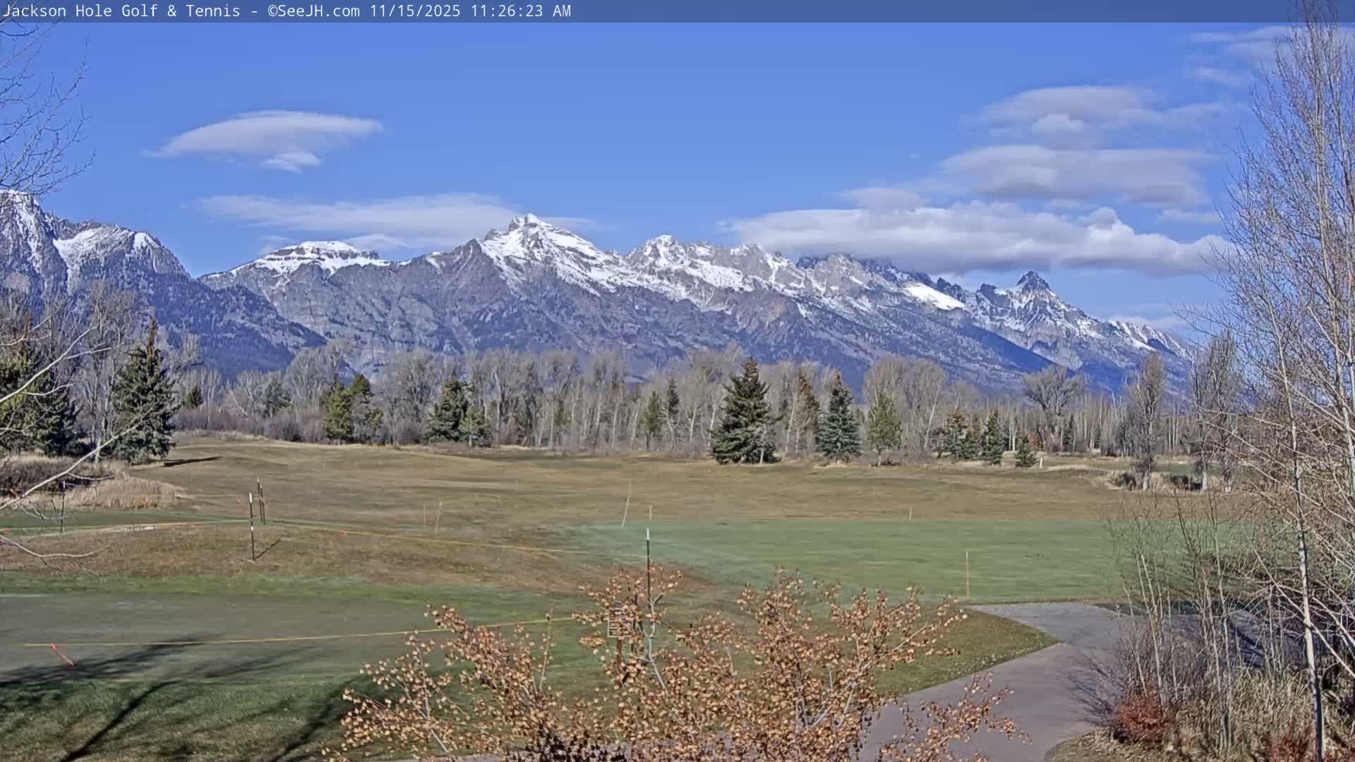 Jackson Hole Golf & Tennis Club Live Cam - Jackson, Teton, Wyoming, USA