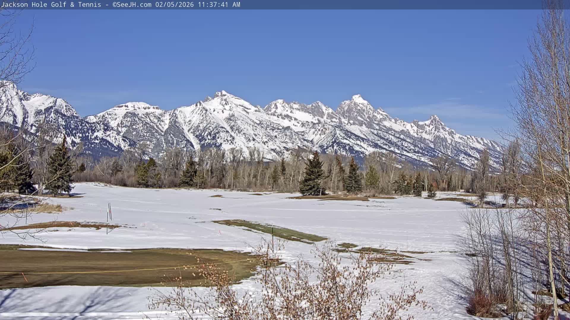 Jackson Hole Golf & Tennis Club Live Cam - Jackson, Teton, Wyoming, USA