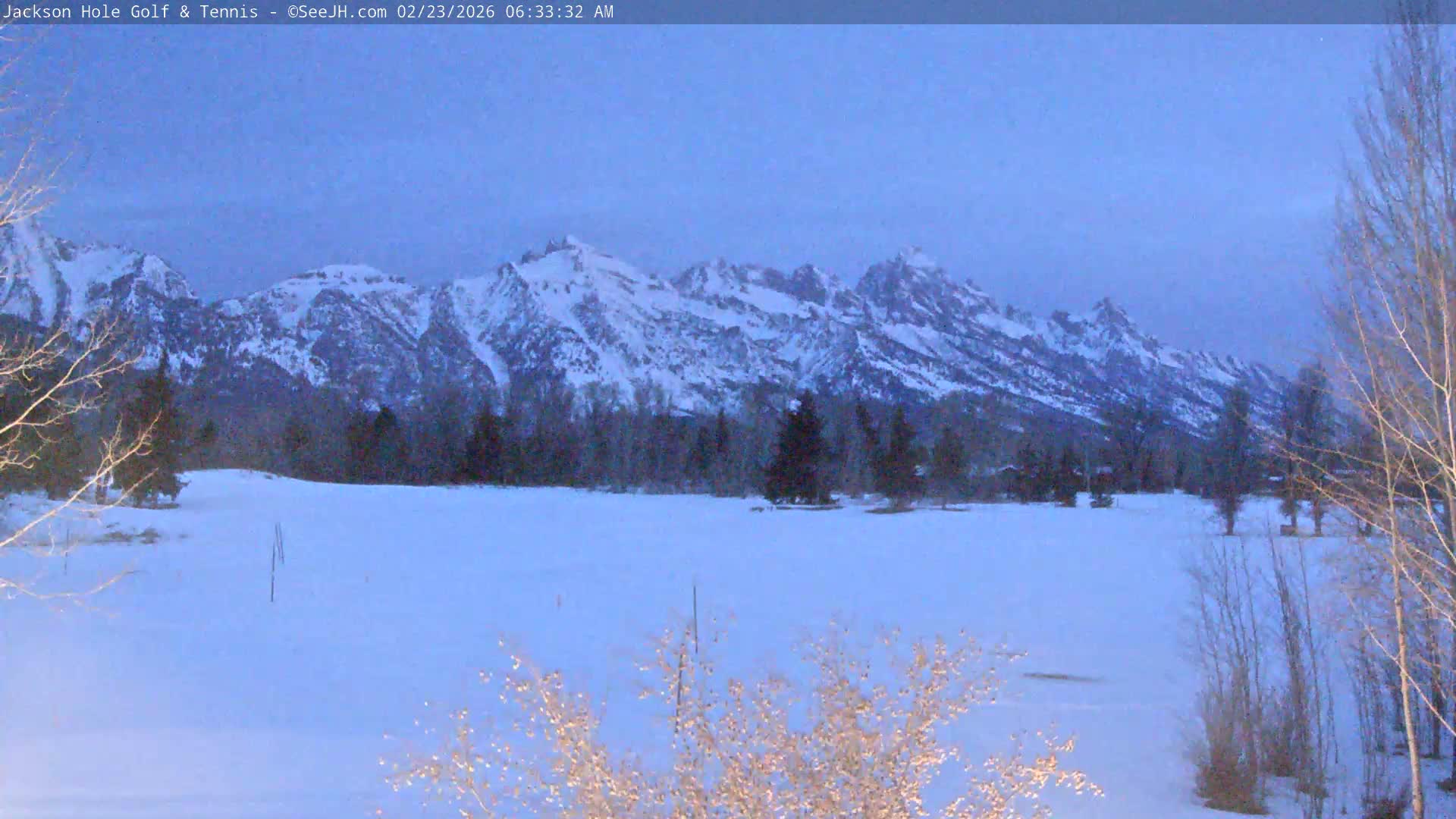 Jackson Hole Golf & Tennis Club Live Cam - Jackson, Teton, Wyoming, USA