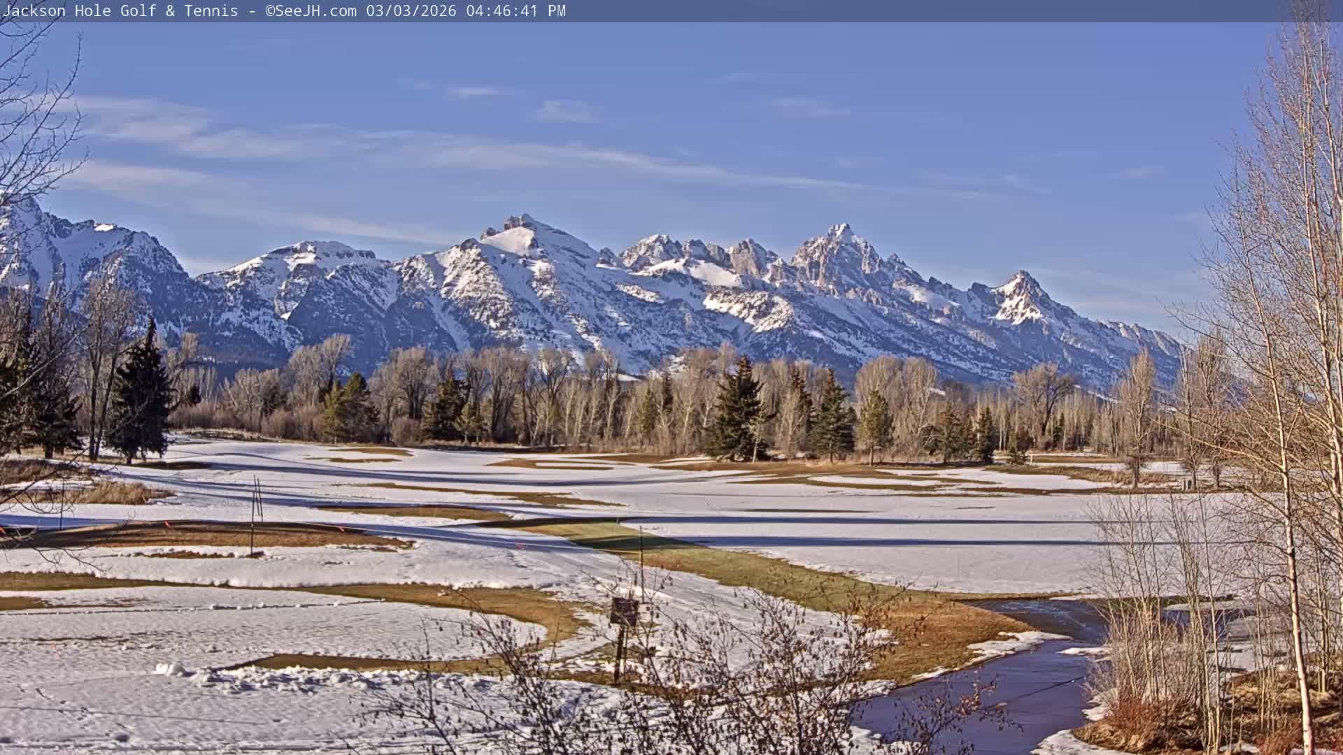 Jackson Hole Golf & Tennis Club Live Cam - Jackson, Teton, Wyoming, USA