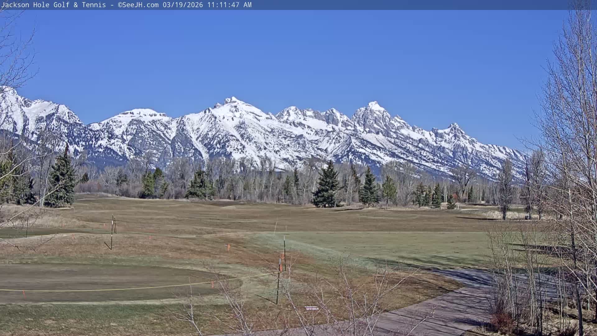 Jackson Hole Golf & Tennis Club Live Cam - Jackson, Teton, Wyoming, USA