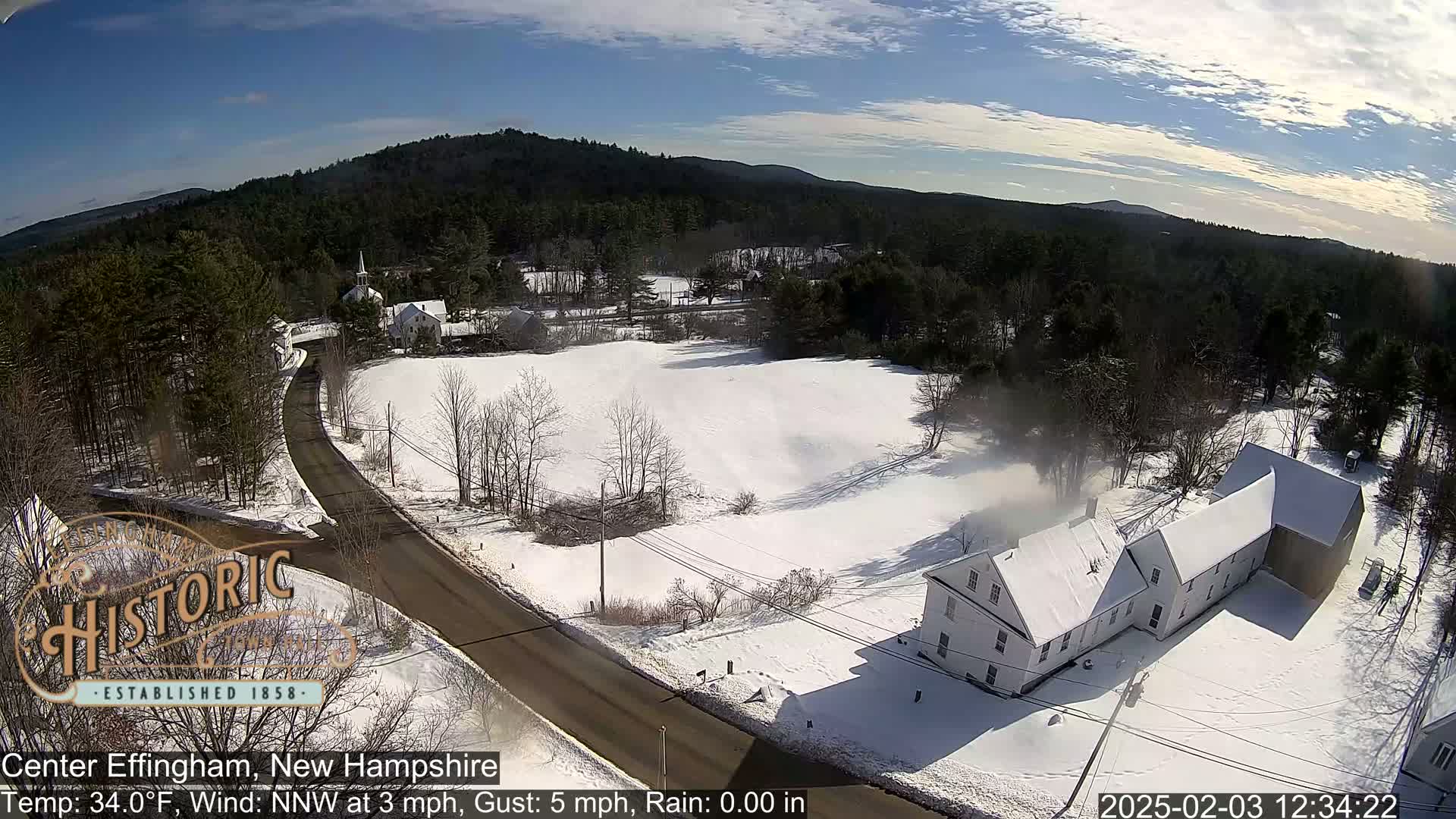 Effingham Skyline Live Cam -  New Hampshire , USA  