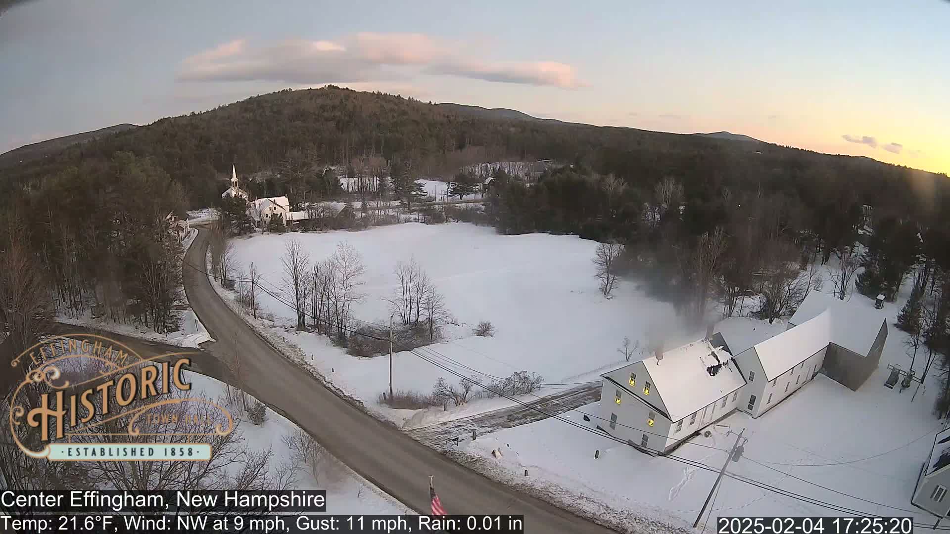 Effingham Skyline Live Cam -  New Hampshire , USA  