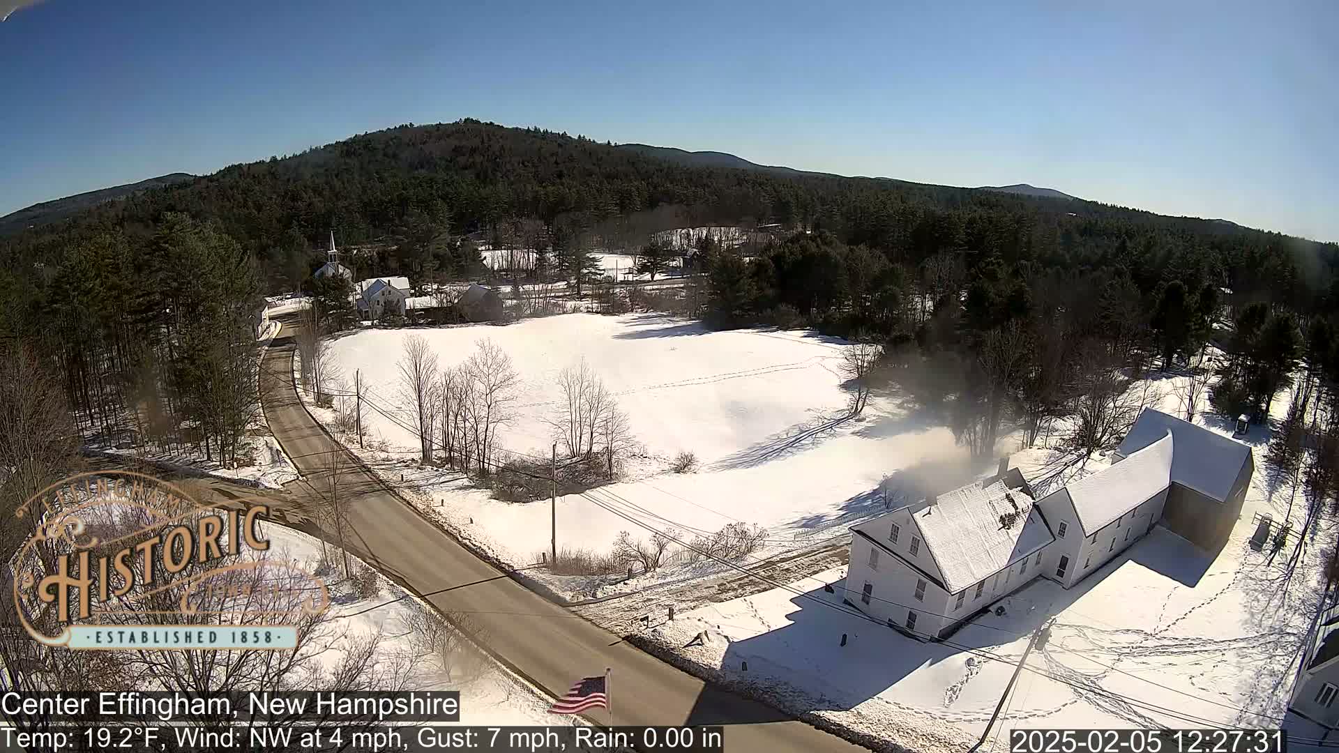 Effingham Skyline Live Cam -  New Hampshire , USA  