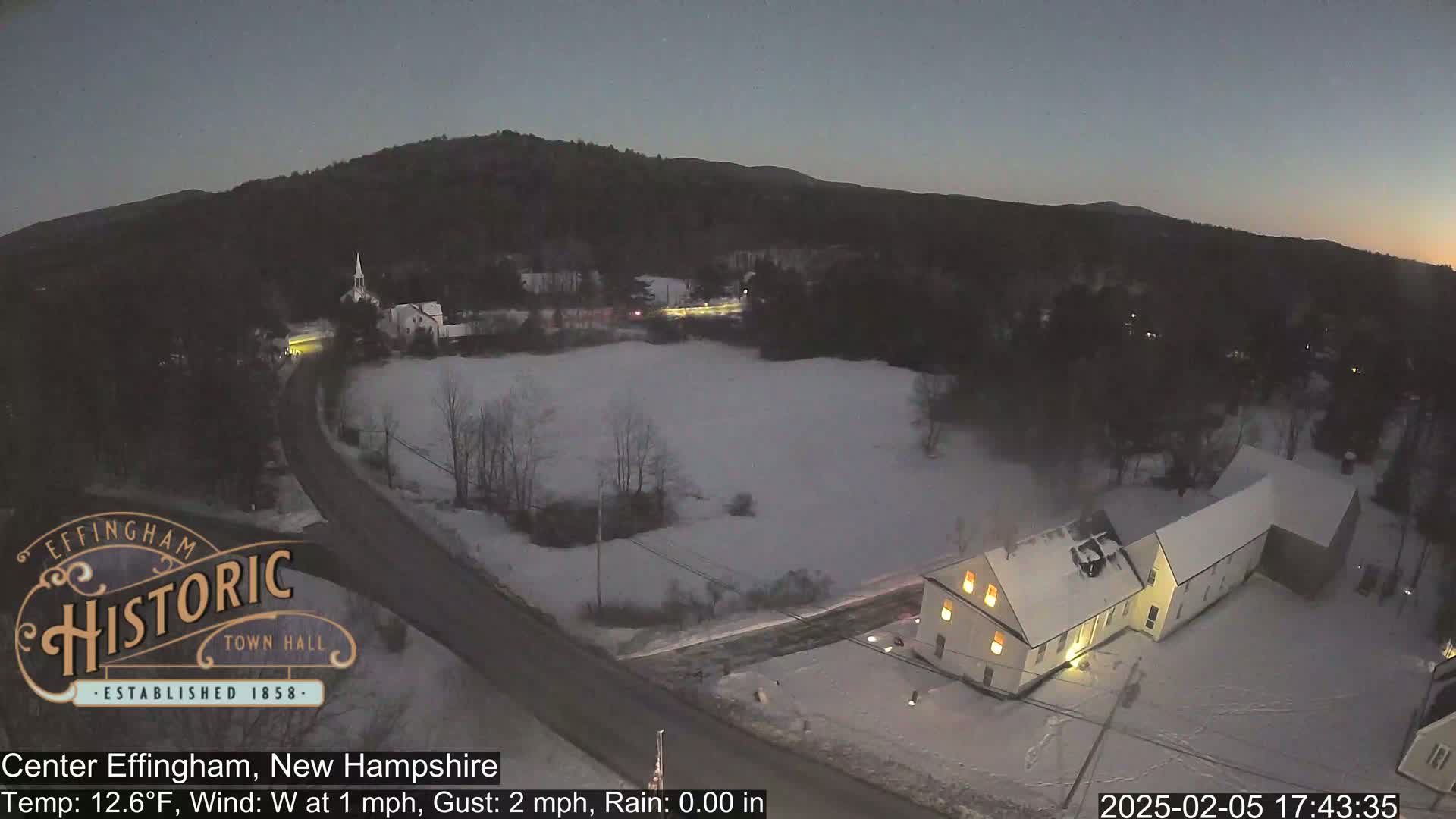 Effingham Skyline Live Cam -  New Hampshire , USA  