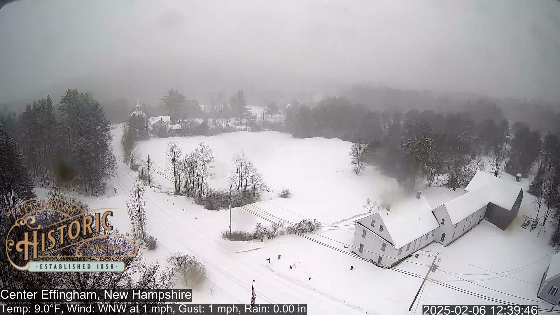 Effingham Skyline Live Cam -  New Hampshire , USA  