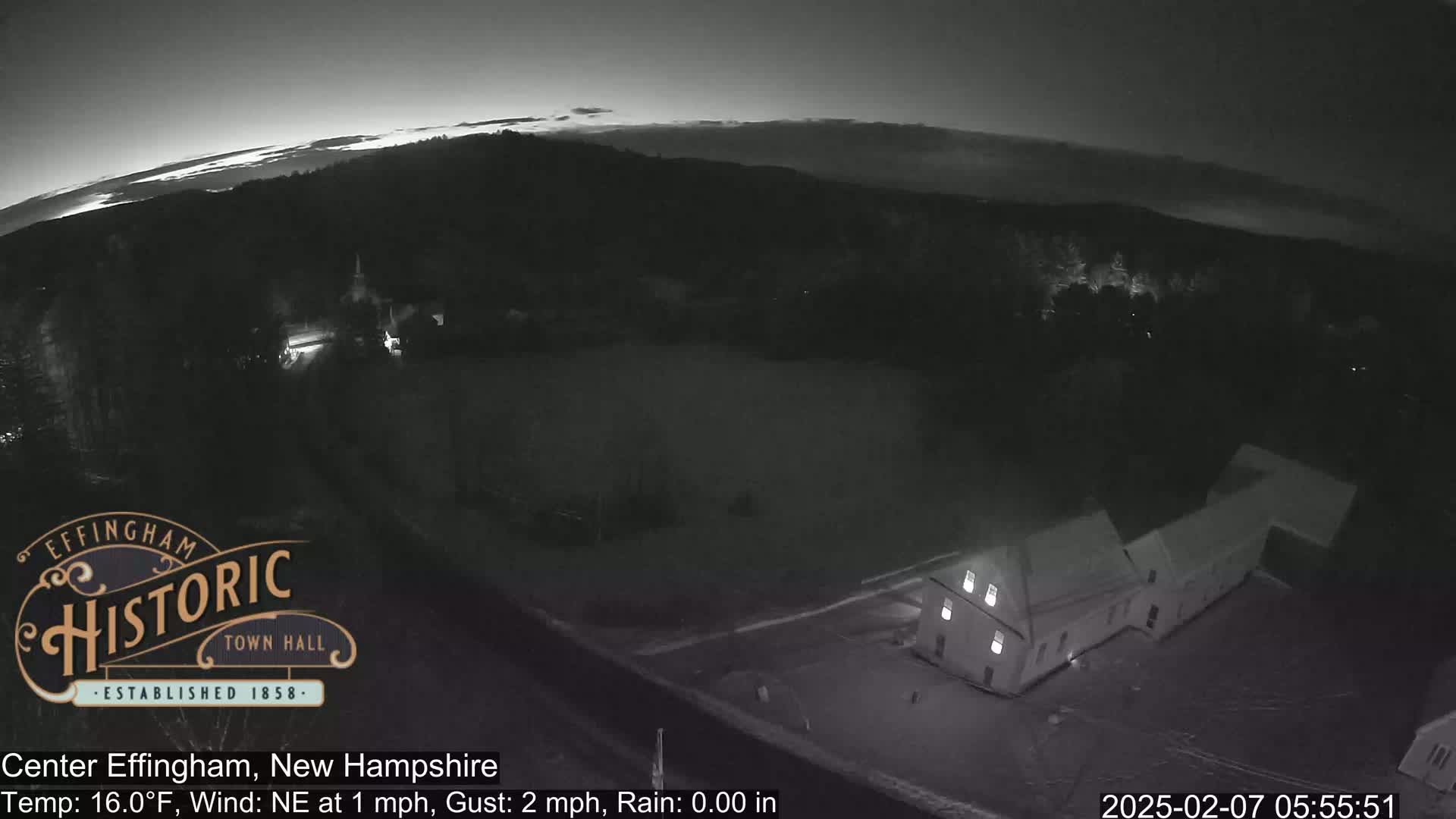 Effingham Skyline Live Cam -  New Hampshire , USA  