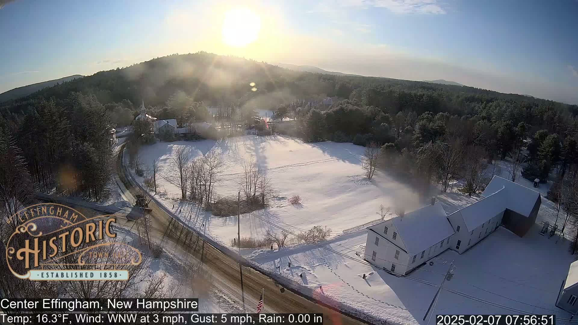 Effingham Skyline Live Cam -  New Hampshire , USA  