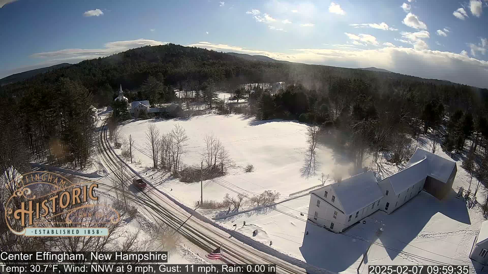 Effingham Skyline Live Cam -  New Hampshire , USA  