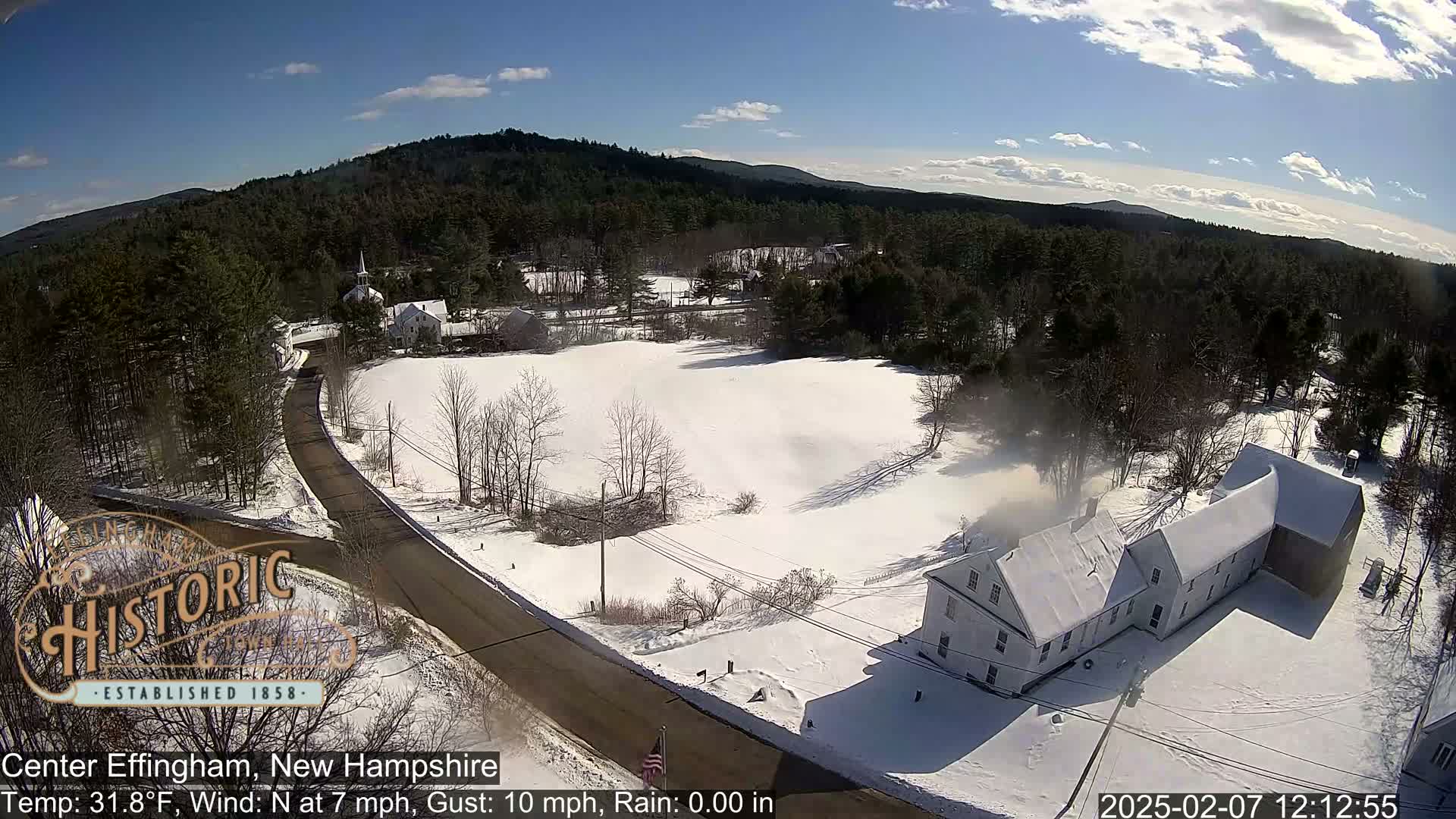 Effingham Skyline Live Cam -  New Hampshire , USA  