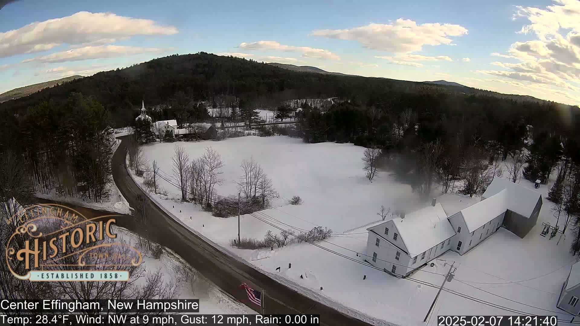 Effingham Skyline Live Cam -  New Hampshire , USA  