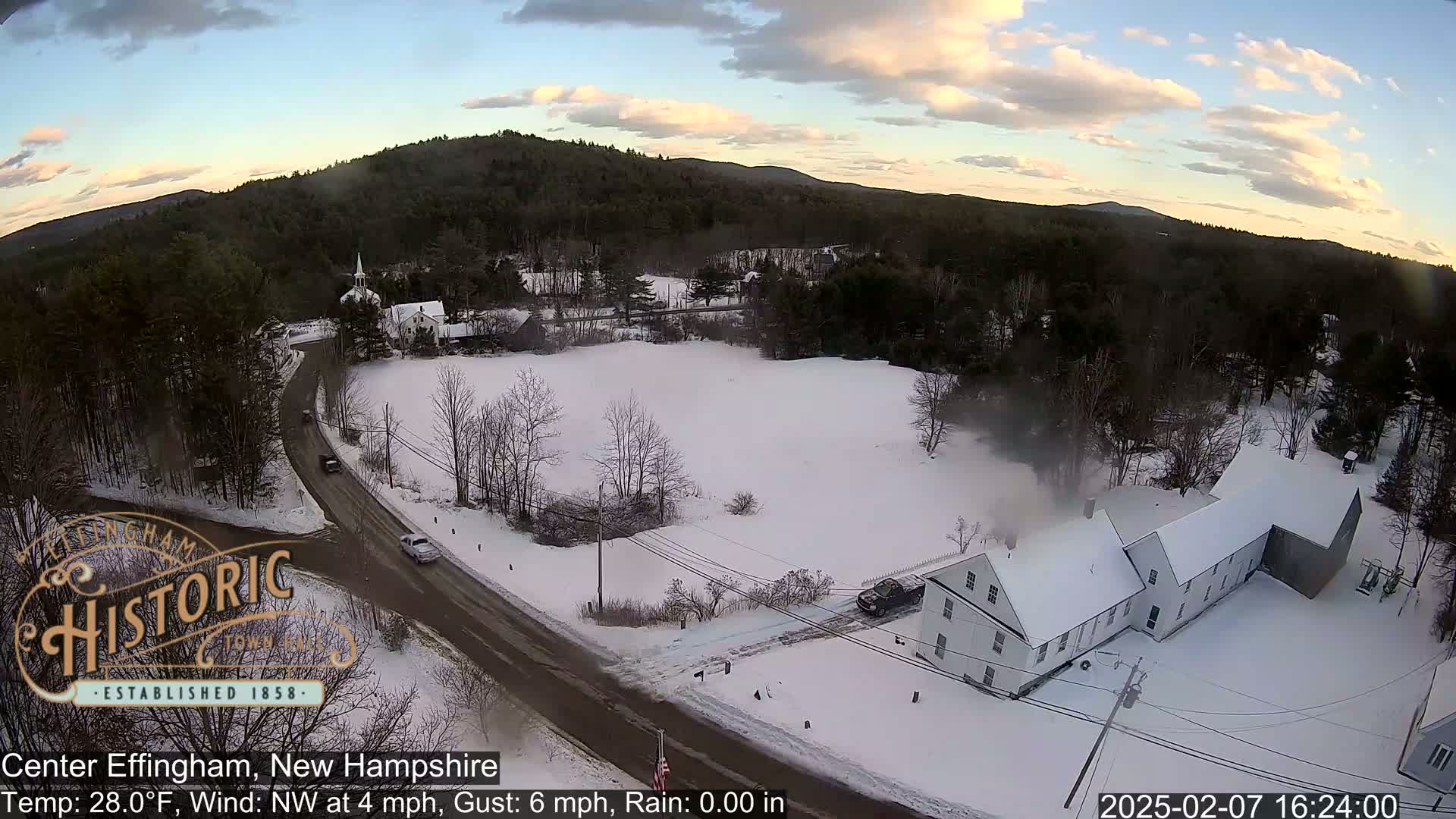 Effingham Skyline Live Cam -  New Hampshire , USA  