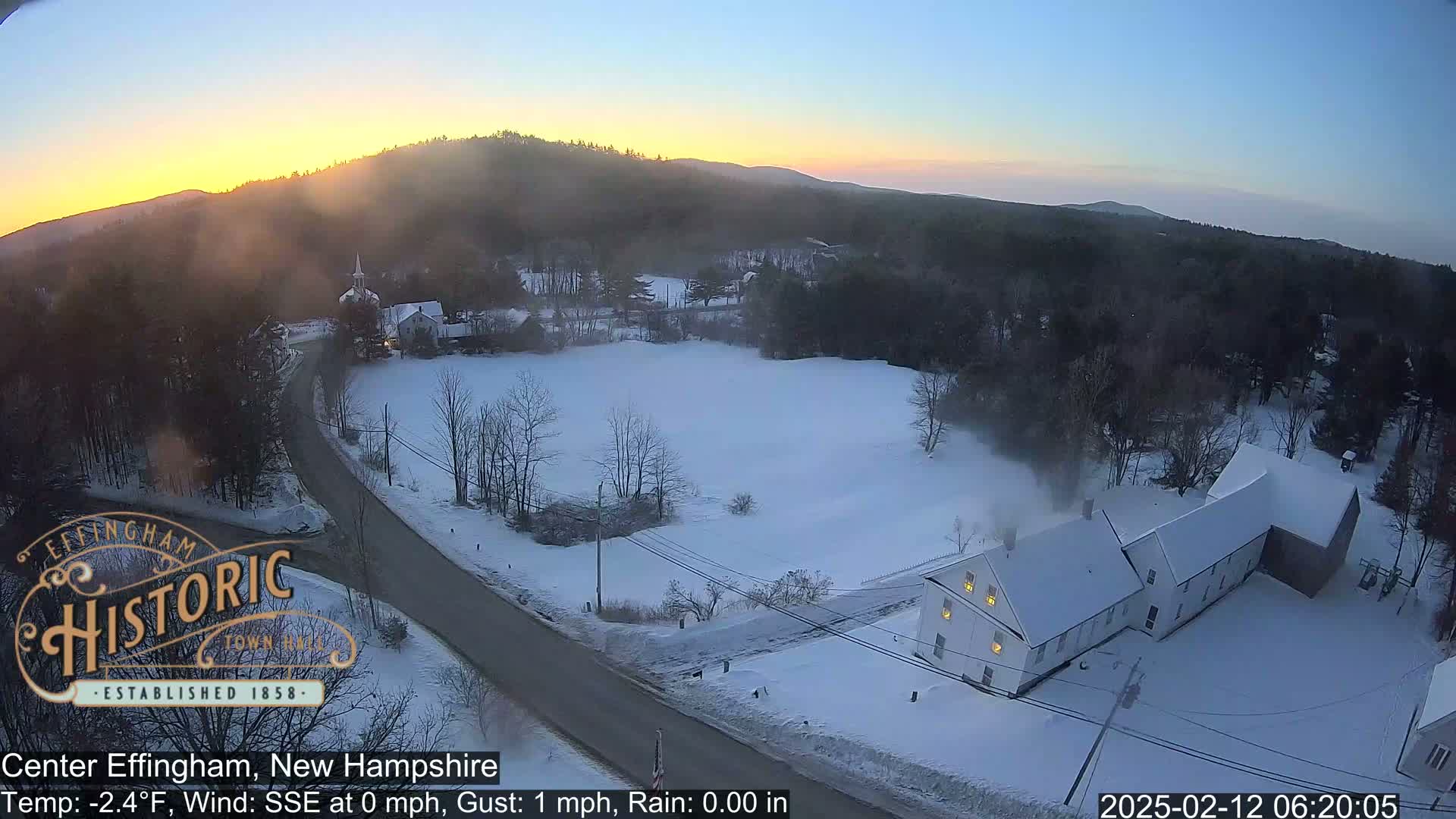 Effingham Skyline Live Cam -  New Hampshire , USA  