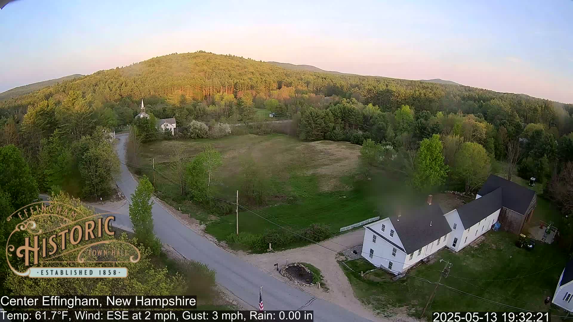 Effingham Skyline Live Cam -  New Hampshire , USA  