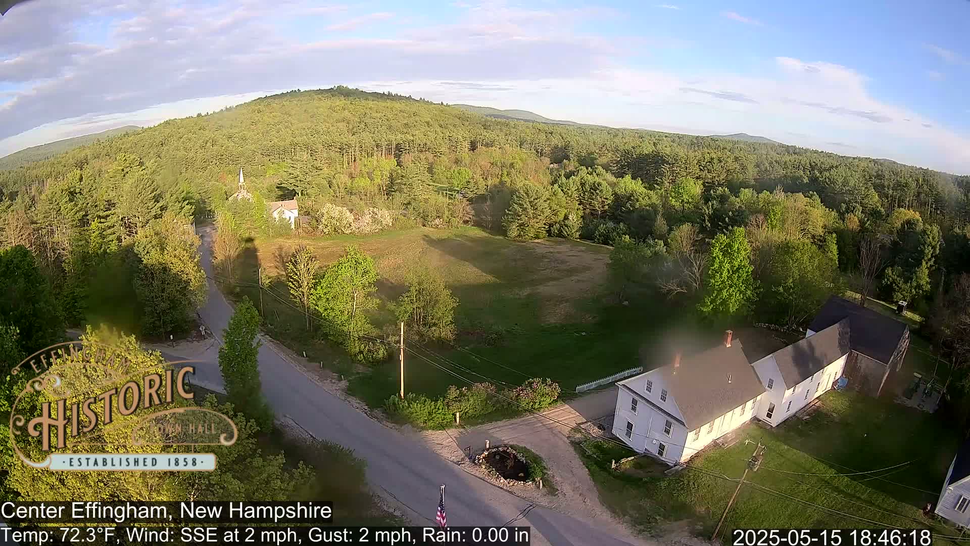 Effingham Skyline Live Cam -  New Hampshire , USA  
