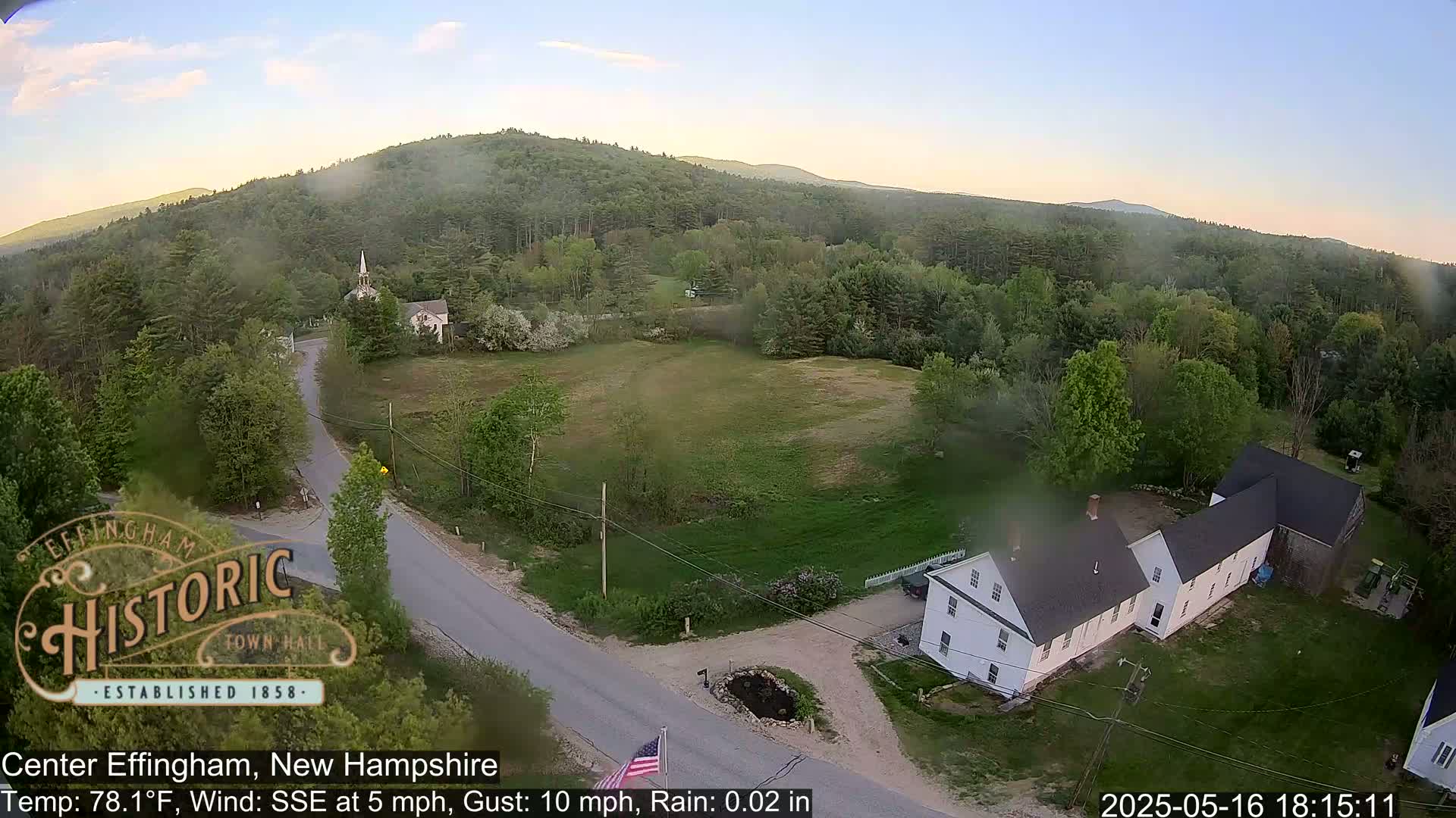 Effingham Skyline Live Cam -  New Hampshire , USA  