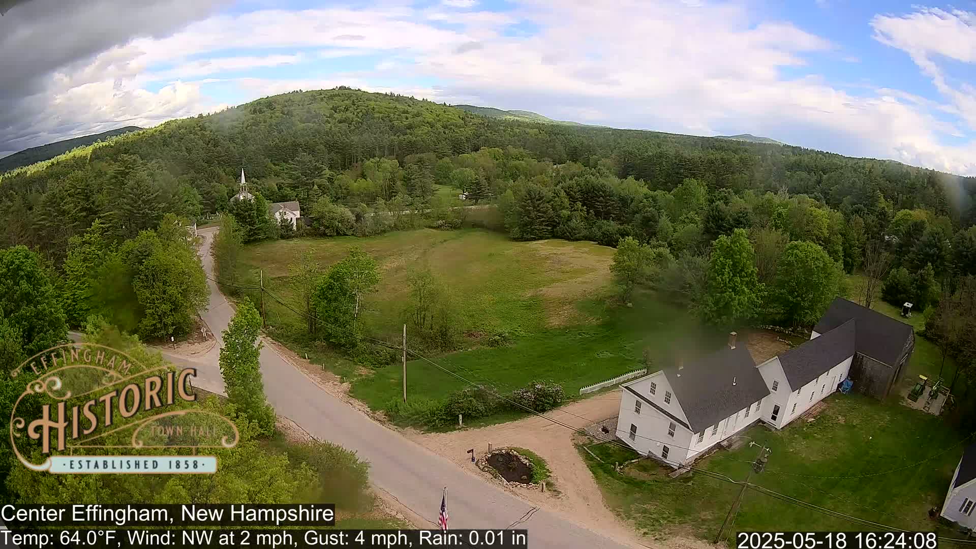 Effingham Skyline Live Cam -  New Hampshire , USA  