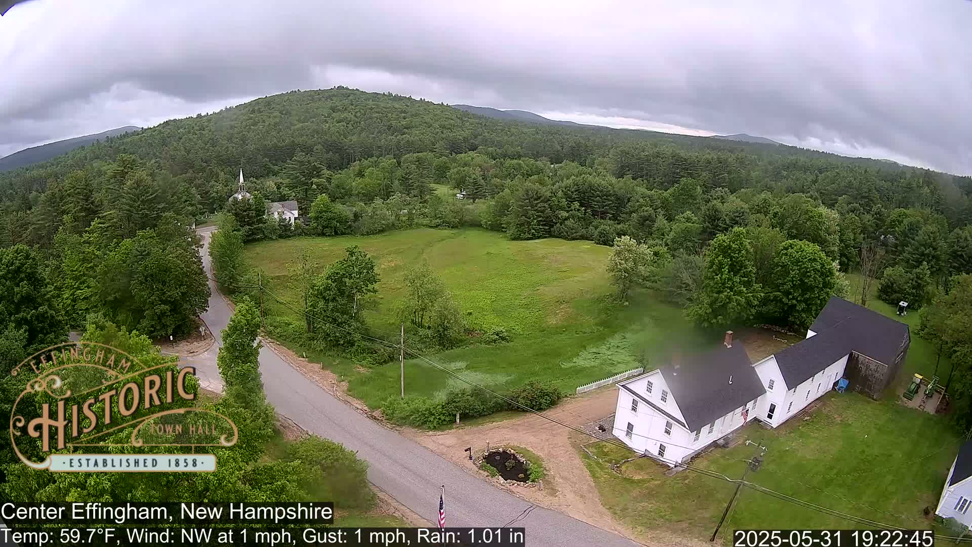 Effingham Skyline Live Cam -  New Hampshire , USA  